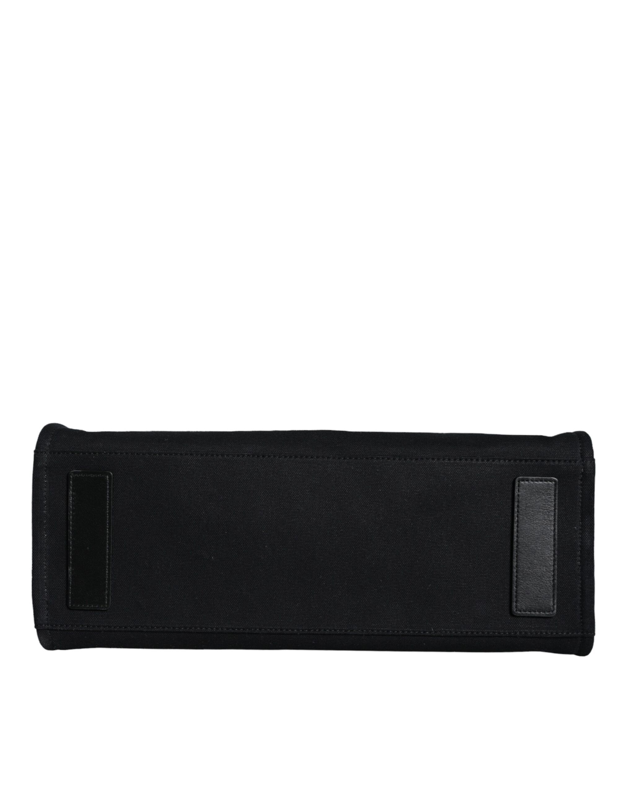 Top Handle Canvas Leather Logo Crossbody Tote Women's Bag - Versace - Modalova