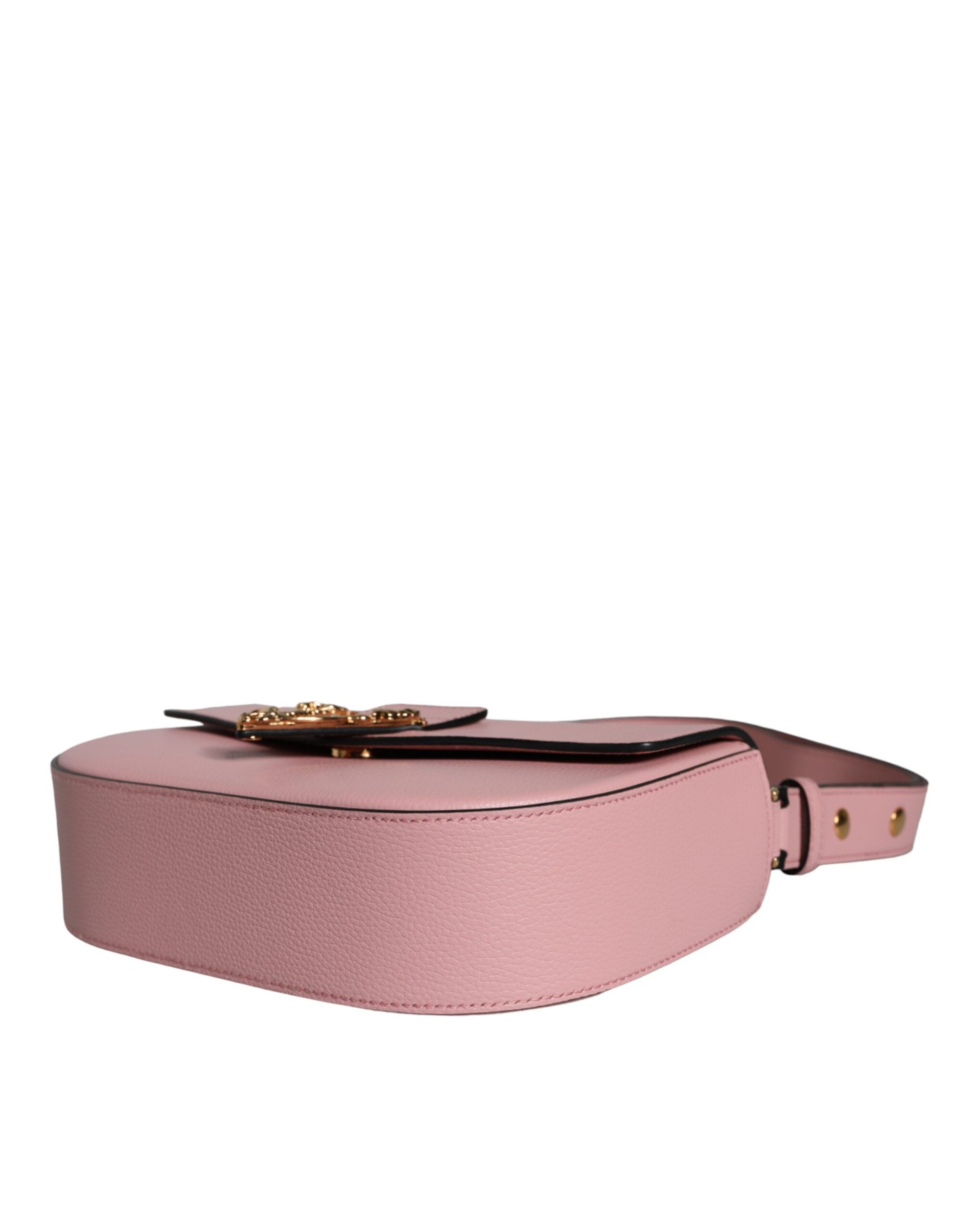Grainy Calf Leather Logo Crossbody Shoulder Women's Bag - Versace - Modalova