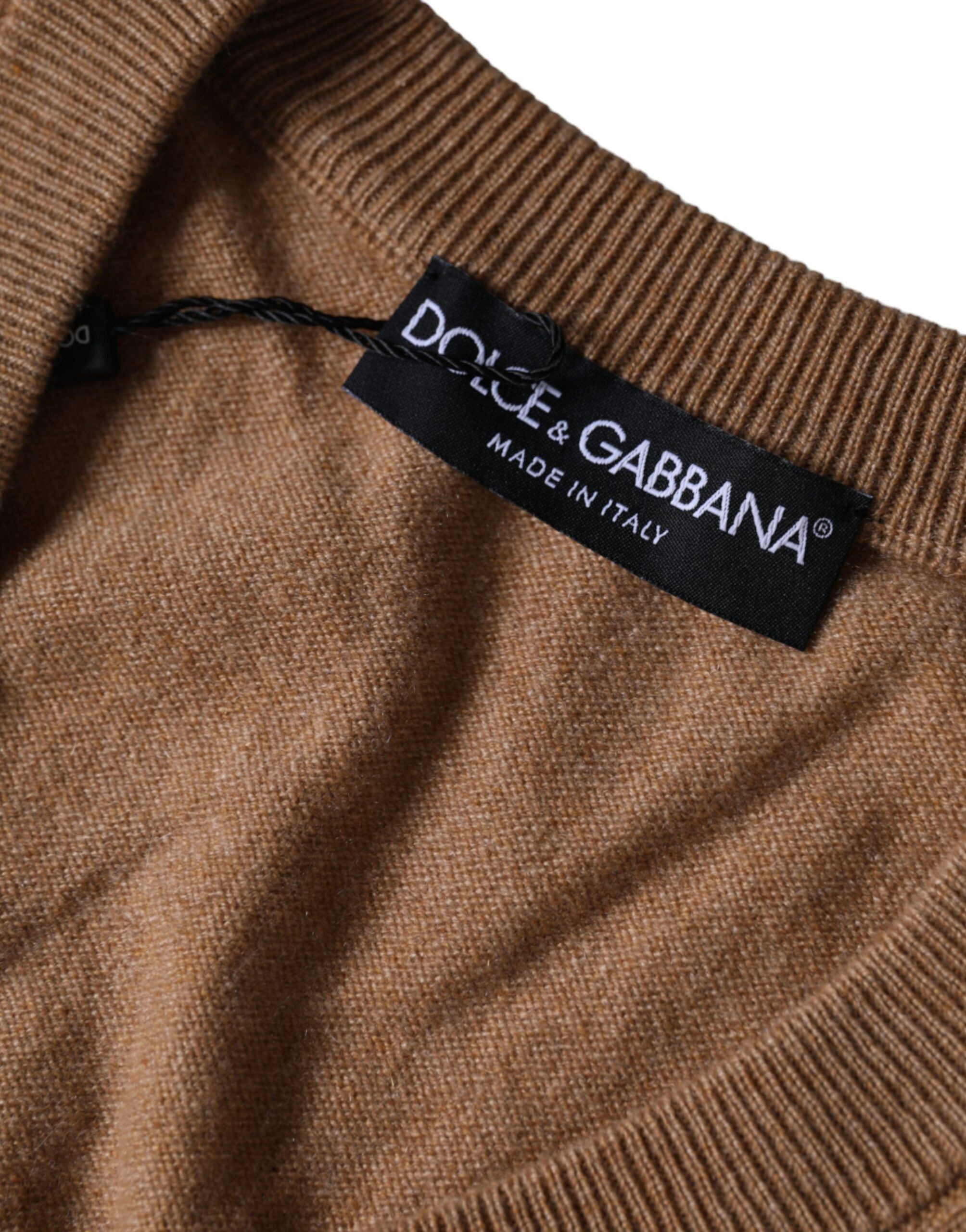 Cashmere Knit V-neck Pullover Men's Sweater (Pre-Owned) - Dolce & Gabbana - Modalova