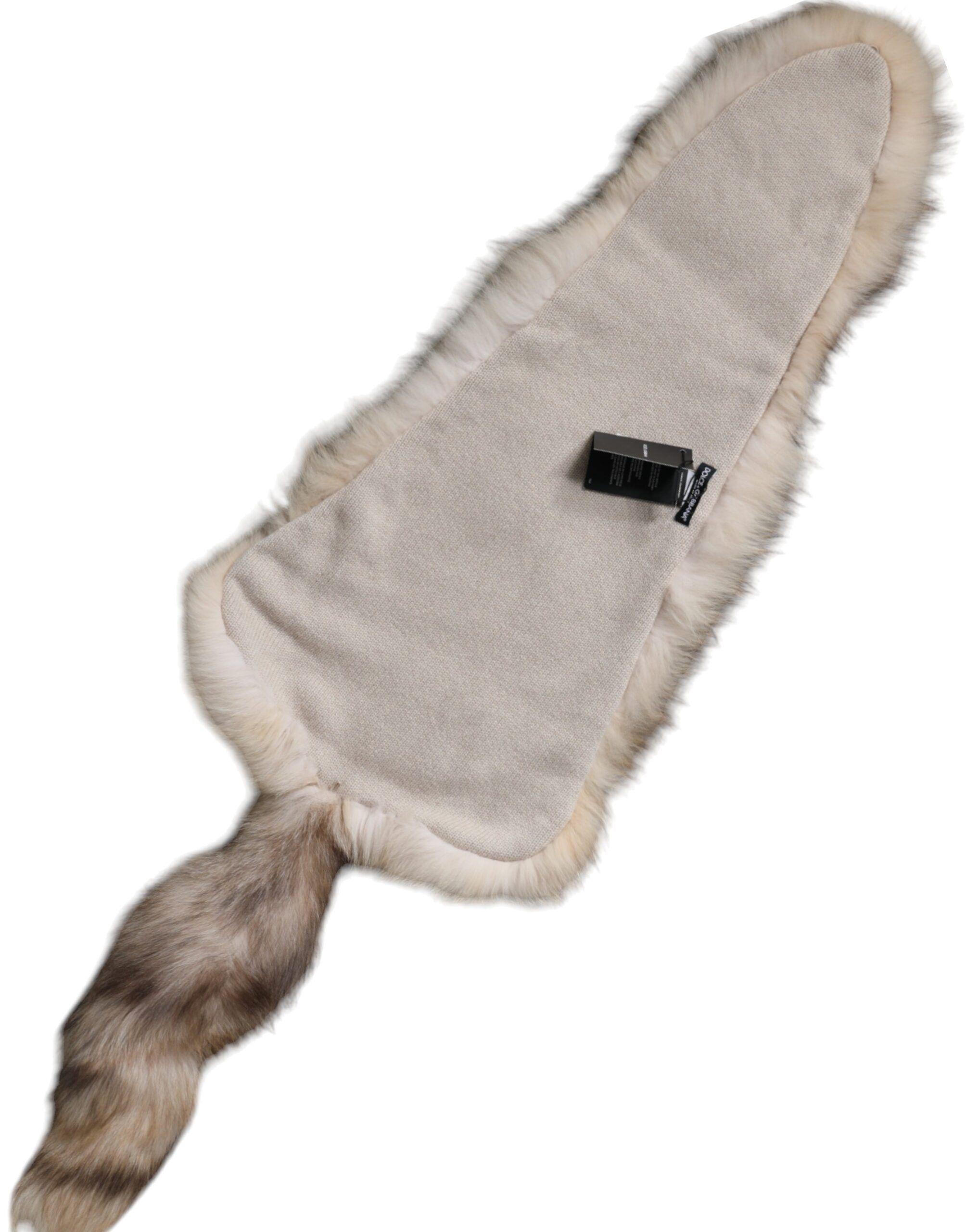 Frost Fox Fur Neck Warmer Winter Women's Scarf - Dolce & Gabbana - Modalova