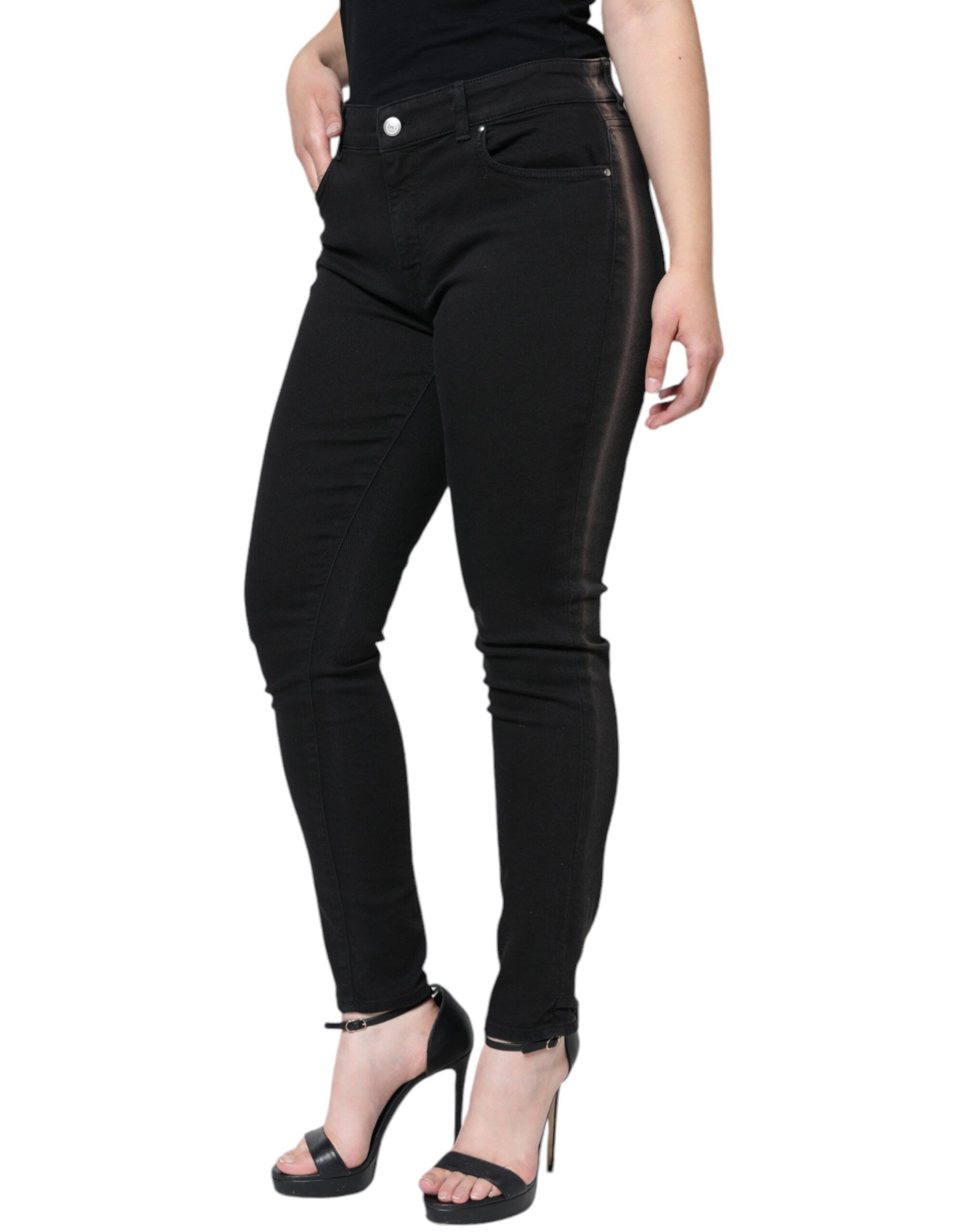 Cotton Stretch Skinny Denim Women's Jeans - Dolce & Gabbana - Modalova