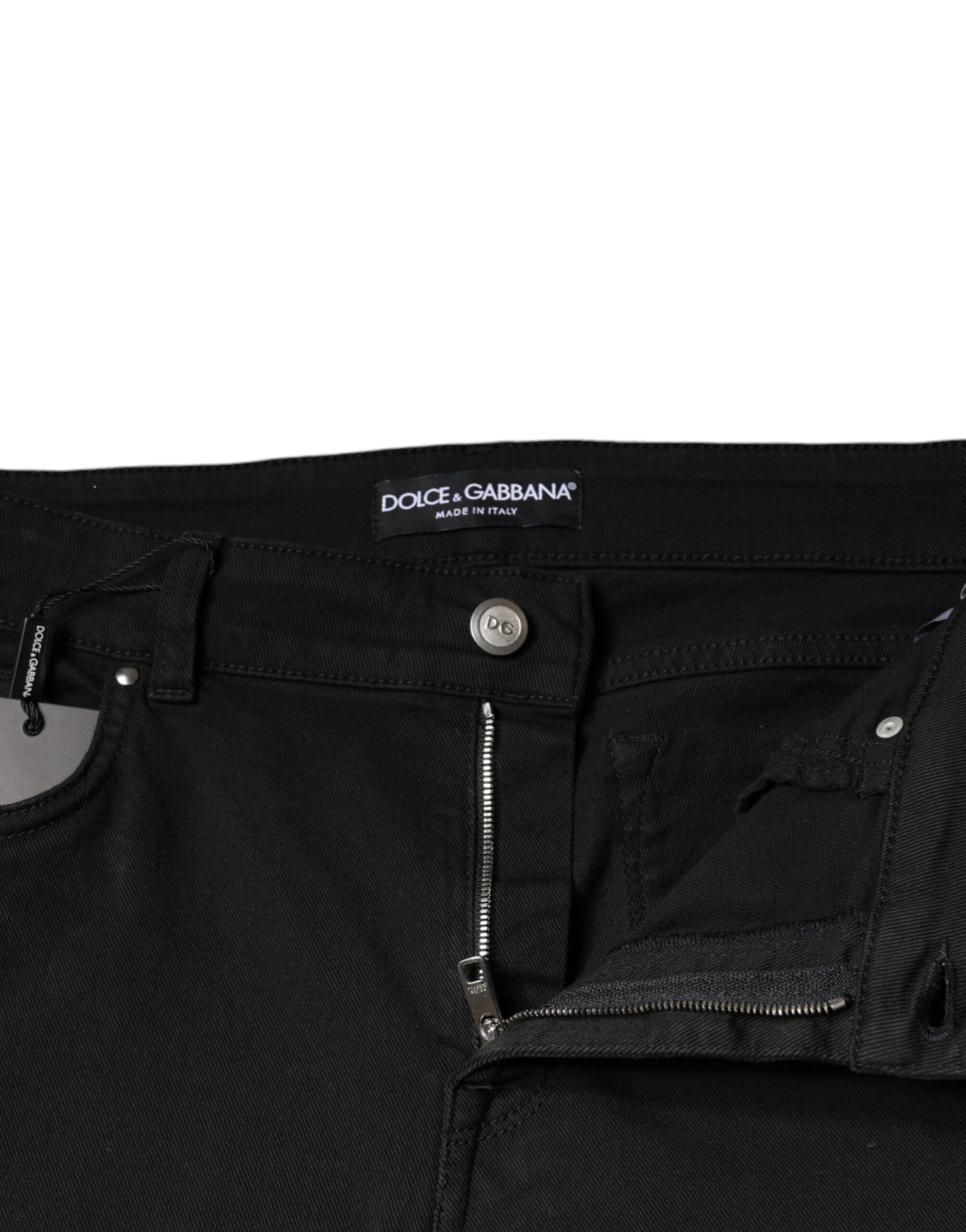 Cotton Stretch Skinny Denim Women's Jeans - Dolce & Gabbana - Modalova