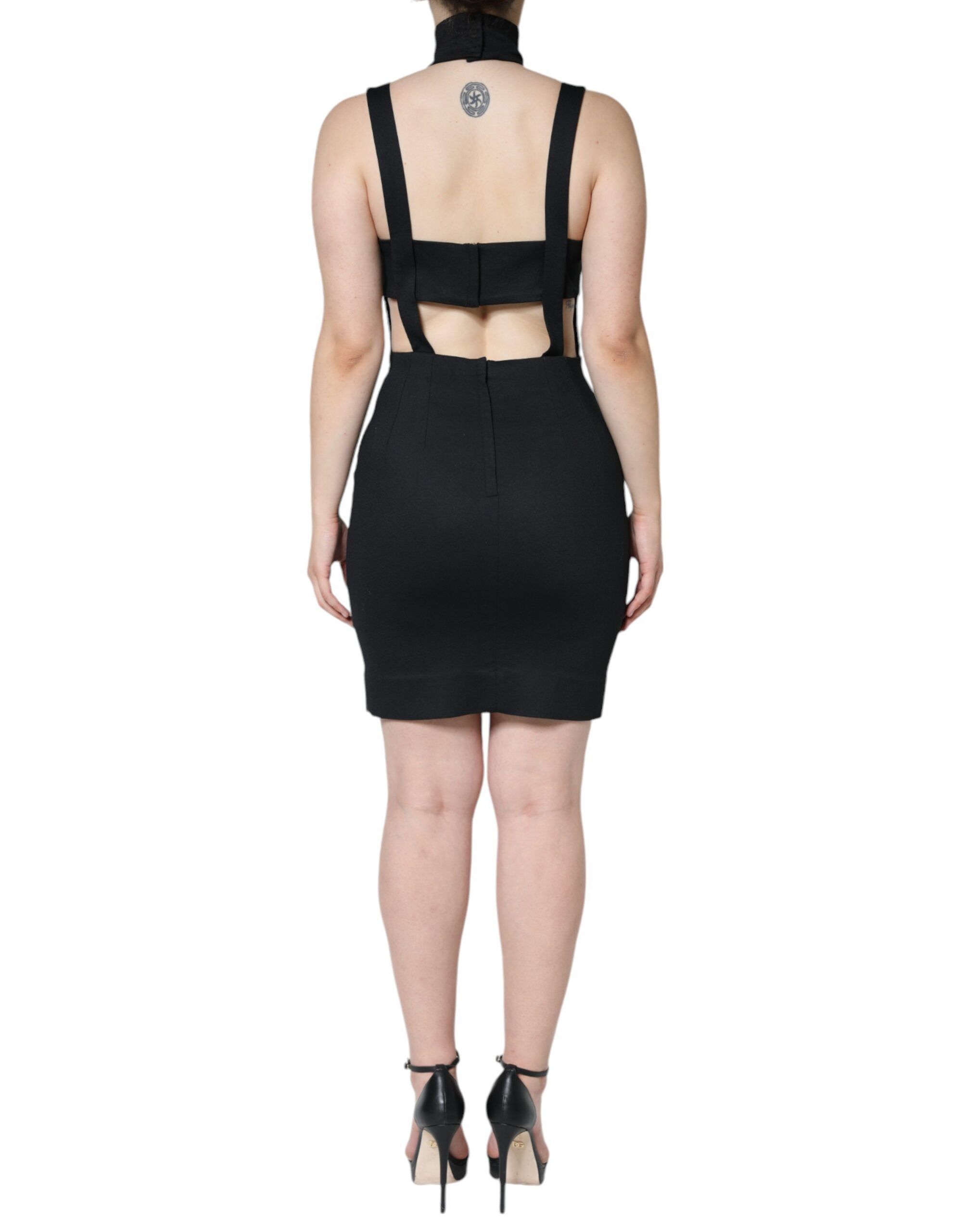 Cut Out Sleeveless Bodycon Mini Women's Dress - Dolce & Gabbana - Modalova