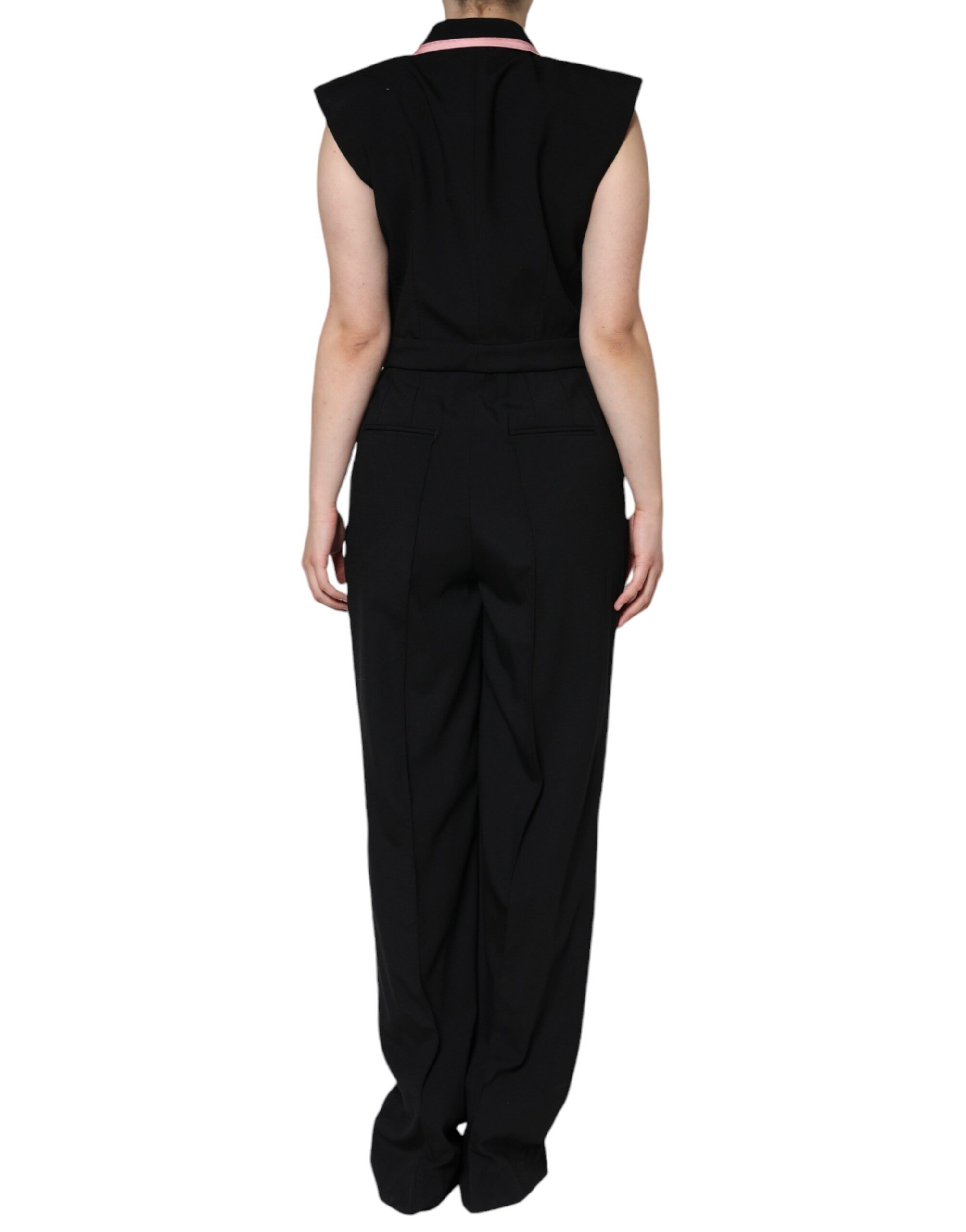 Wool Blend Sleeveless Jumpsuit Women's Dress - Dolce & Gabbana - Modalova