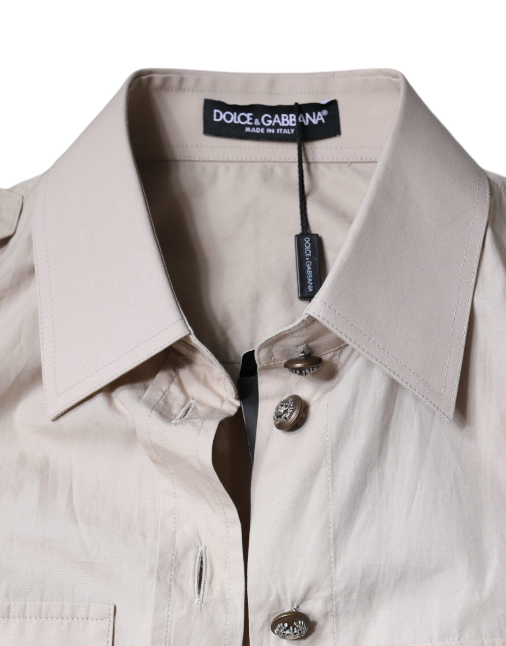 Cotton Collared Button Down Shirt Women's Top (Pre-Owned) - Dolce & Gabbana - Modalova