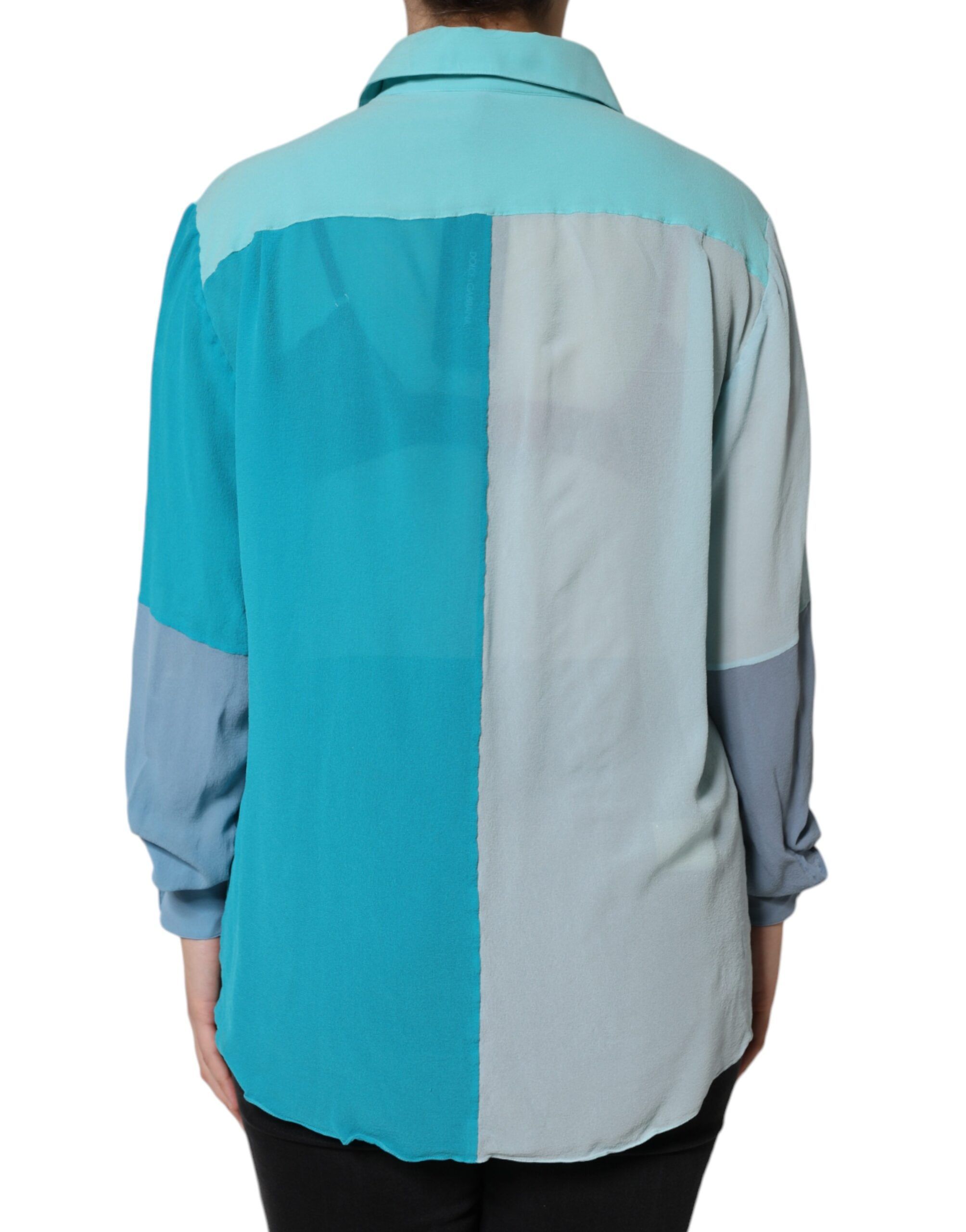 Long Sleeve Button Blouse Women's Top - Dolce & Gabbana - Modalova