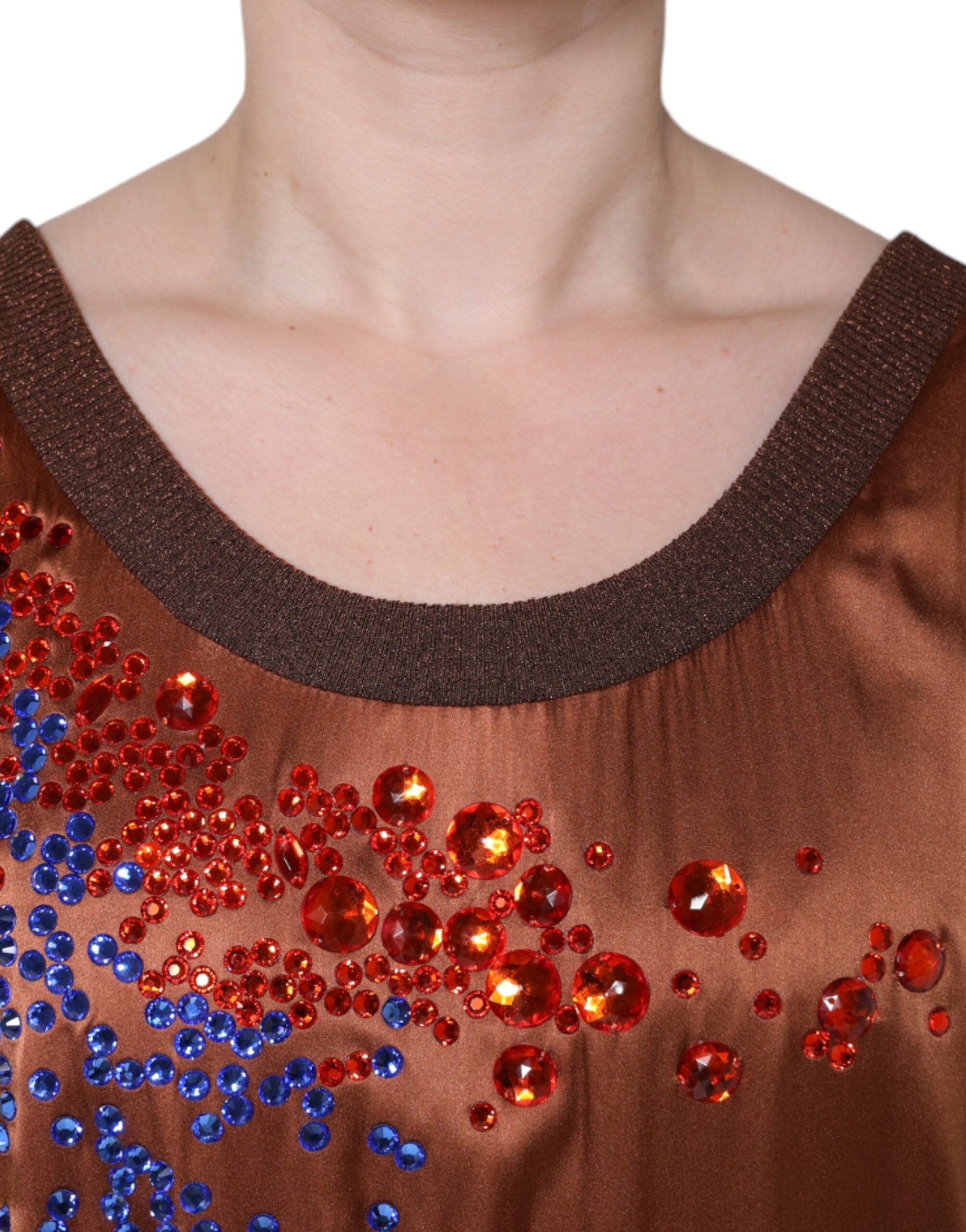 Crystal Embellished Sleeveless Tank Women's Top (Pre-Owned) - Dolce & Gabbana - Modalova