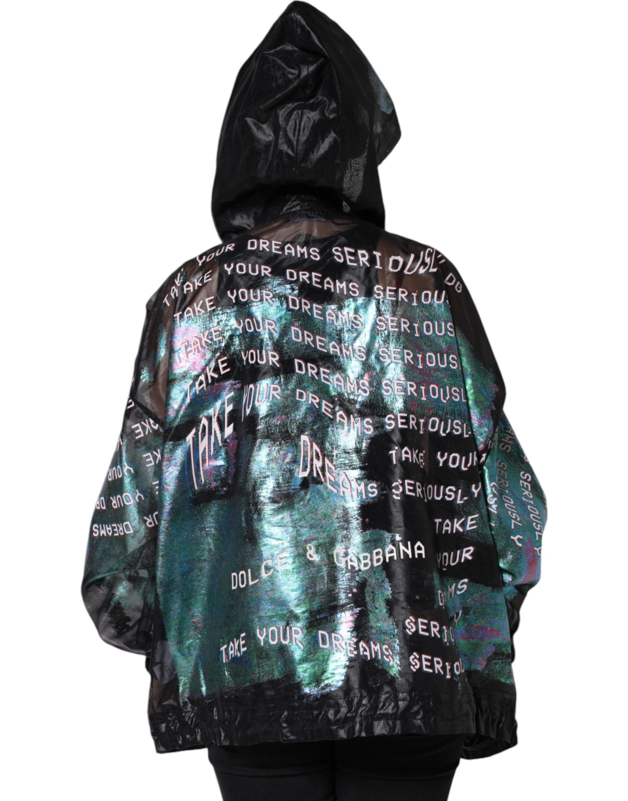 Print Hooded Sweatshirt Women's Sweater - Dolce & Gabbana - Modalova