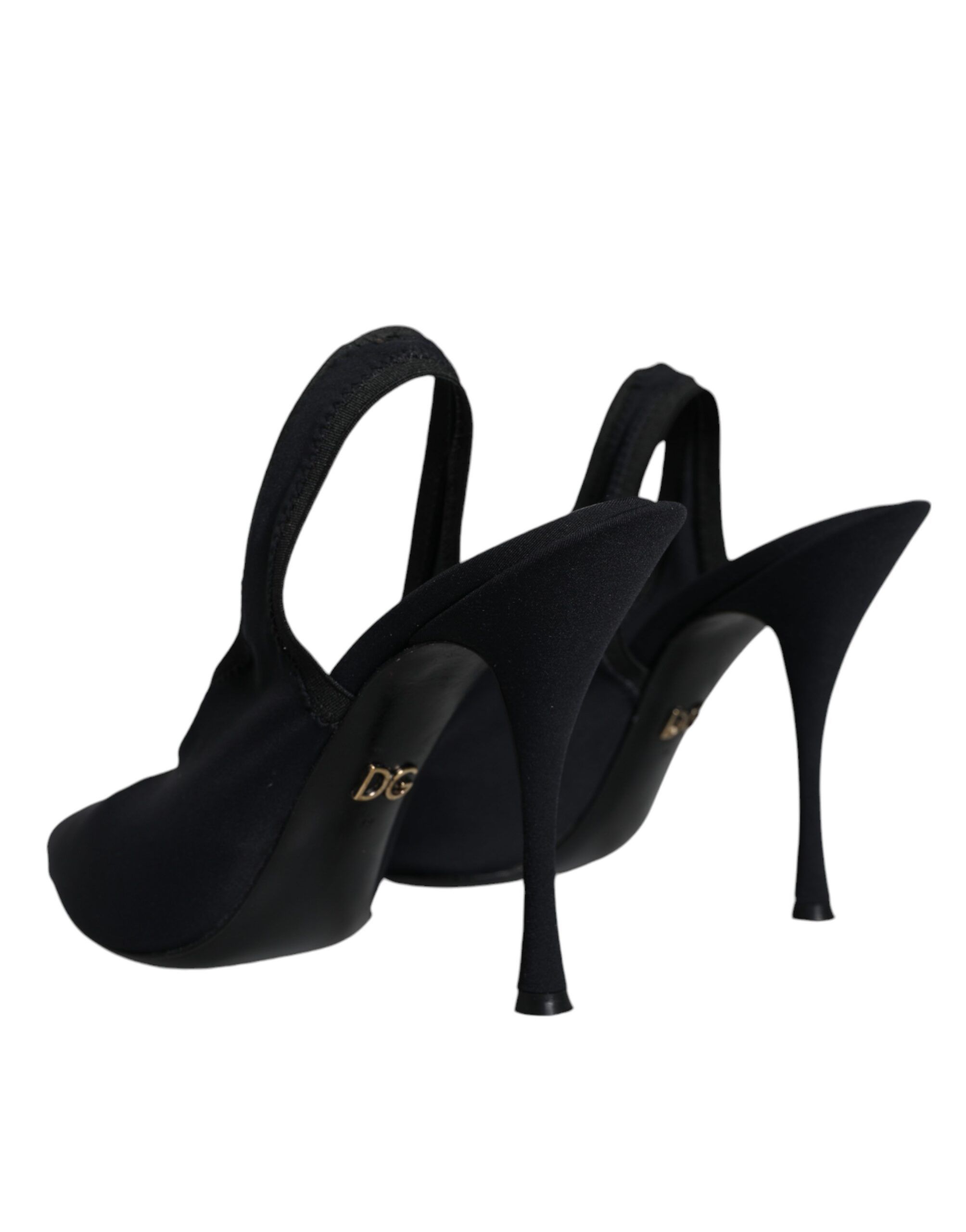 Jersey Stretch Heels Slingback Women's Shoes (Pre-Owned) - Dolce & Gabbana - Modalova