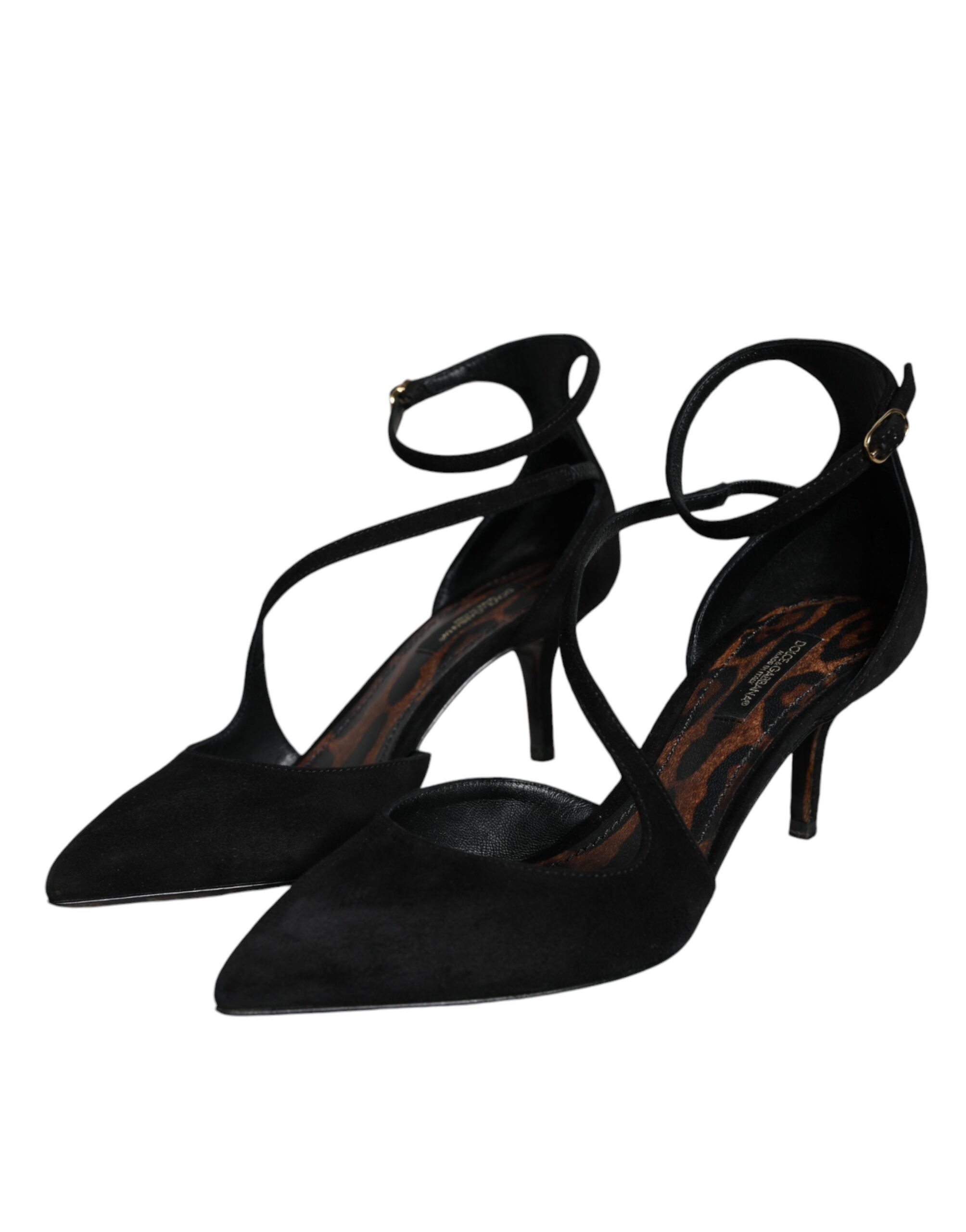 Suede Ankle Strap Pumps Heels Women's Shoes (Pre-Owned) - Dolce & Gabbana - Modalova
