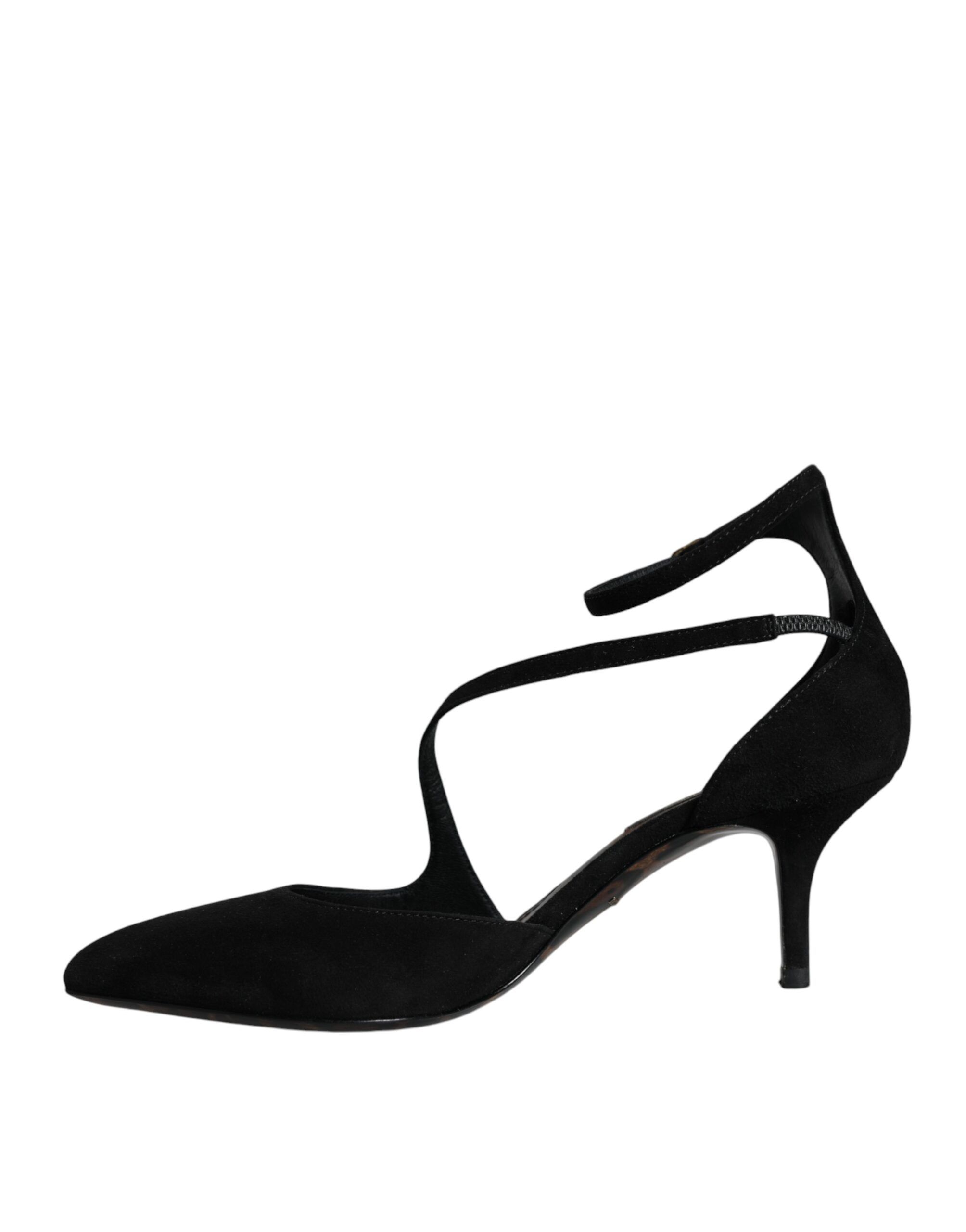 Suede Ankle Strap Pumps Heels Women's Shoes (Pre-Owned) - Dolce & Gabbana - Modalova