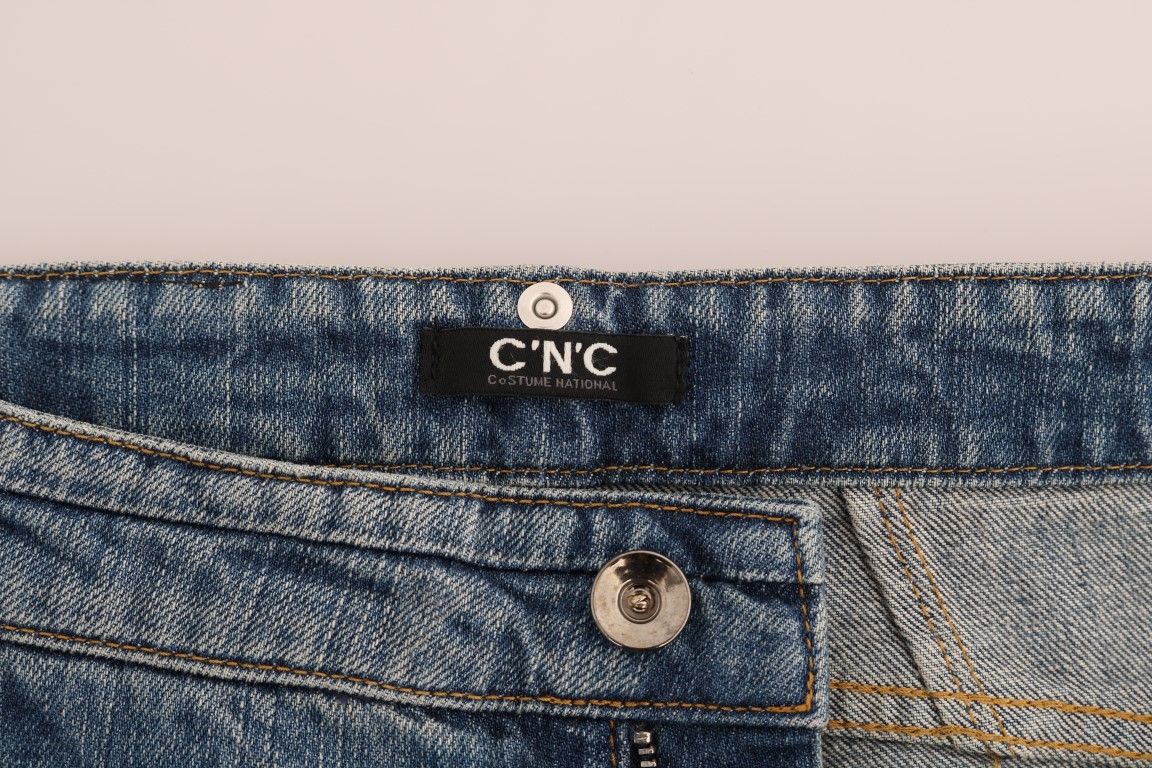 Cotton Stretch Denim Women's Jeans - Costume National - Modalova