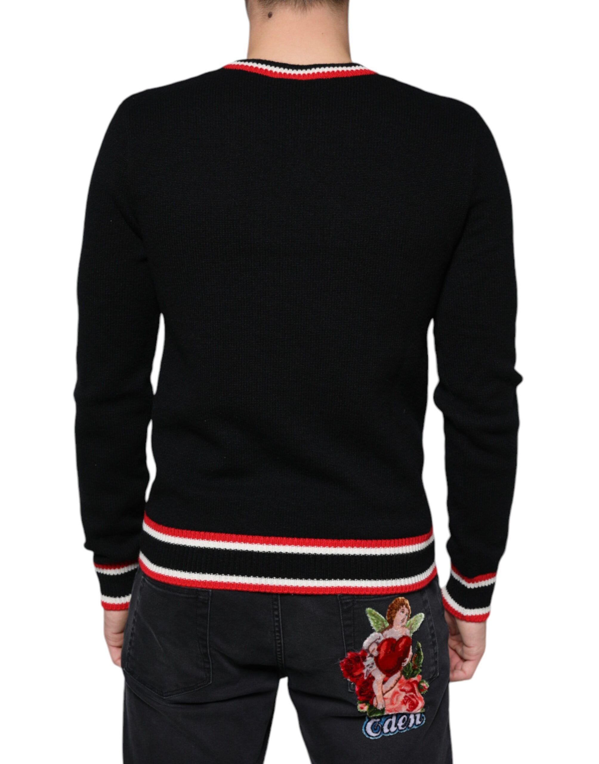 Cashmere Pig of the Year Pullover Men's Sweater - Dolce & Gabbana - Modalova