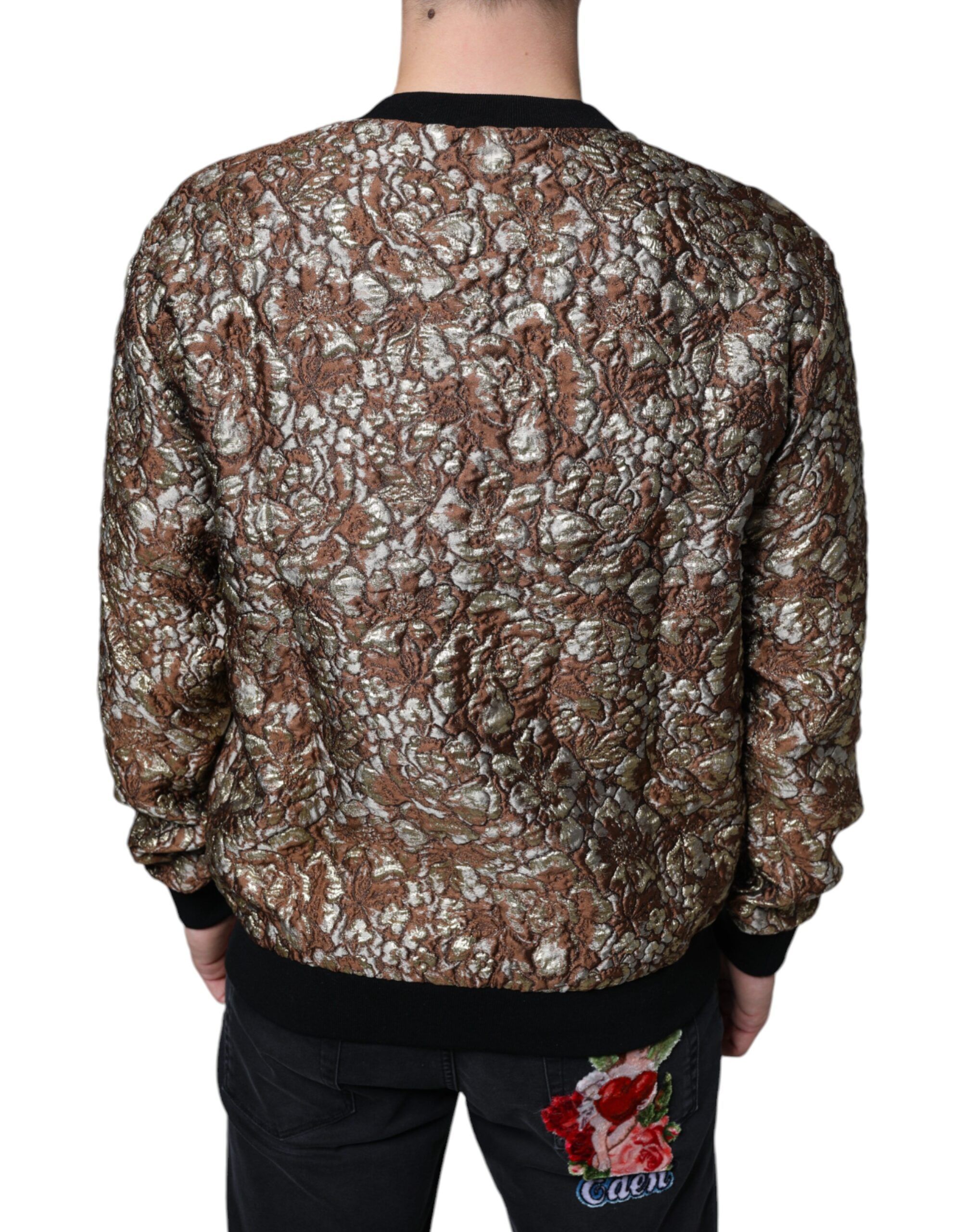 Jacquard Mambo Pineapple Pullover Men's Sweater (Pre-Owned) - Dolce & Gabbana - Modalova