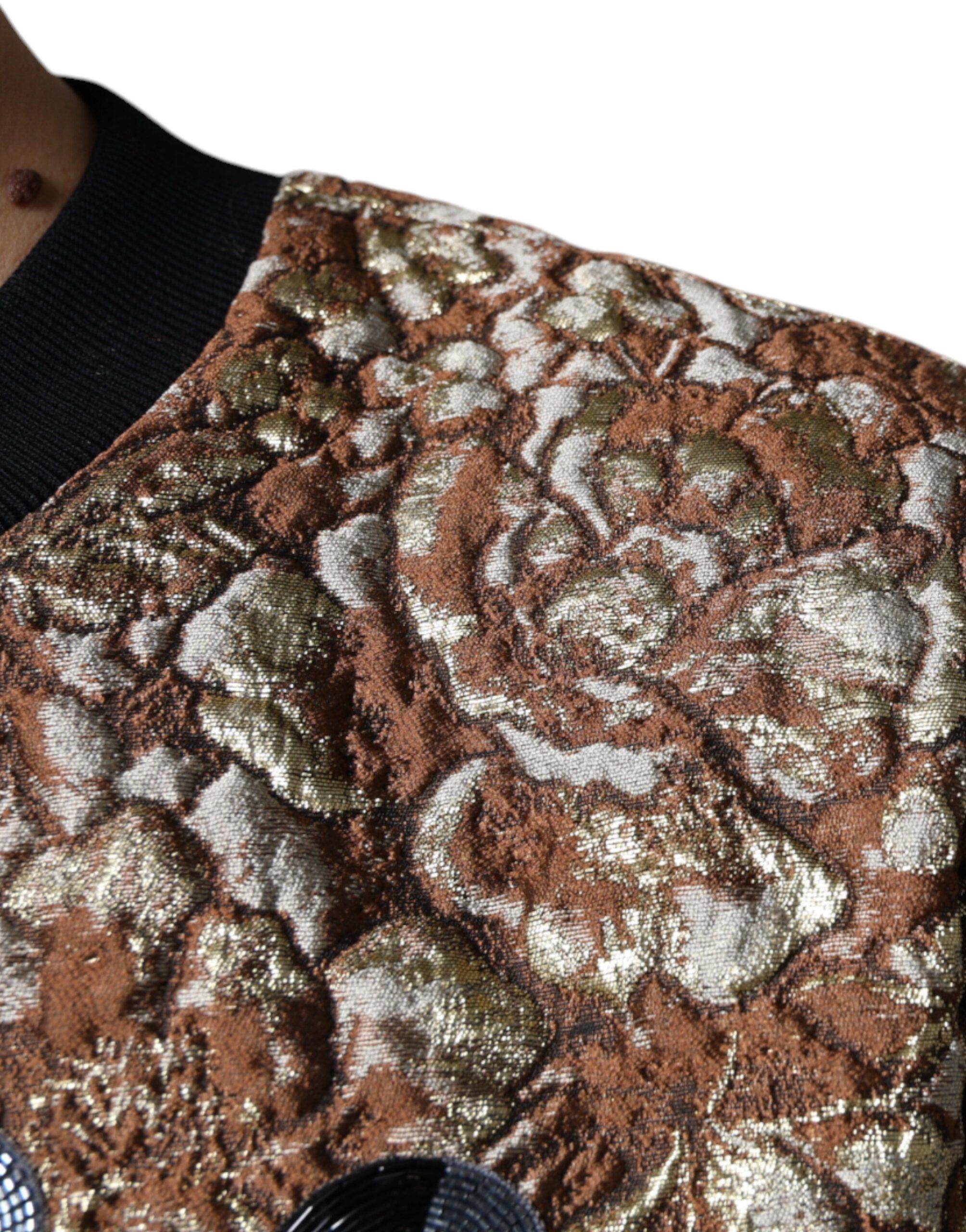 Jacquard Mambo Pineapple Pullover Men's Sweater (Pre-Owned) - Dolce & Gabbana - Modalova