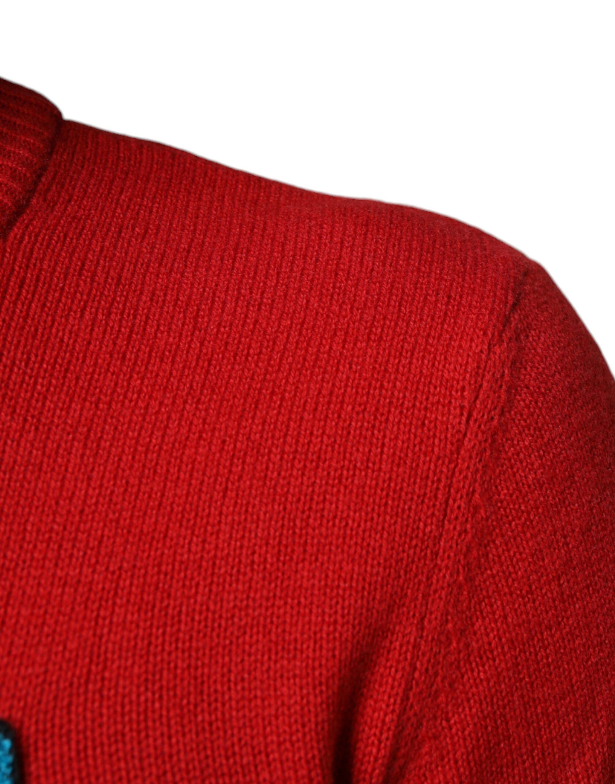 I'm The King Wool Crew Neck Sweatshirt Men's Sweater - Dolce & Gabbana - Modalova