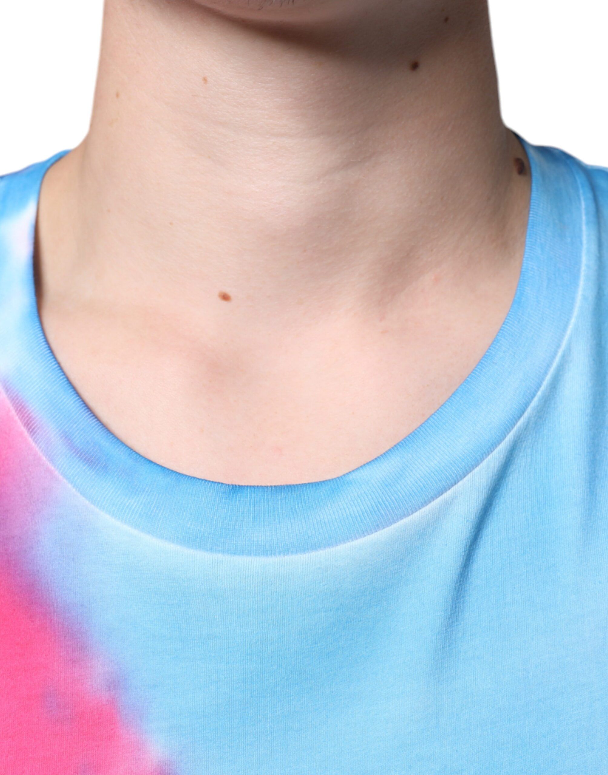 Tie Dye Cotton Sleeveless Men's T-shirt - Dolce & Gabbana - Modalova