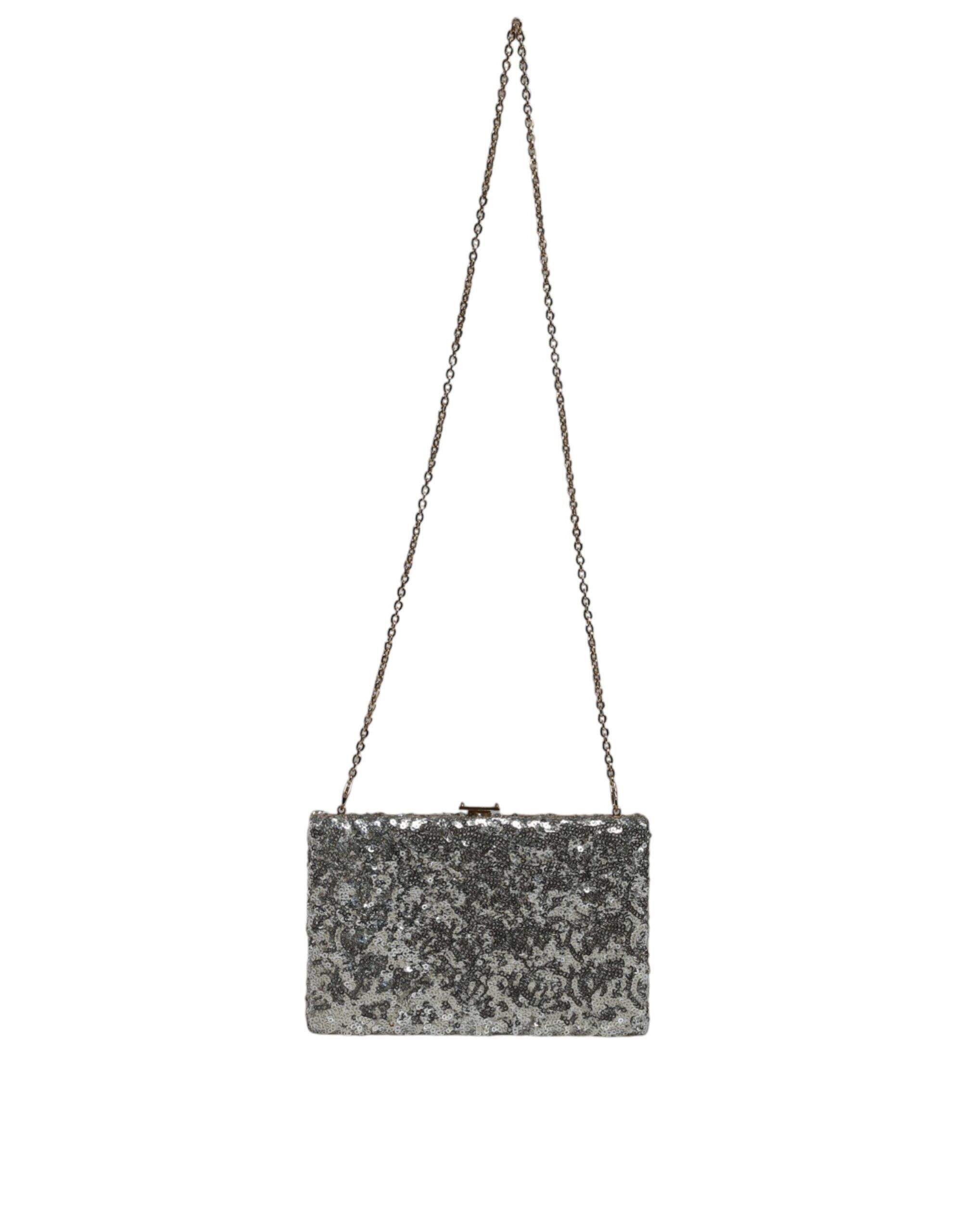 Sequined Clutch Evening Crossbody Women's Bag (Pre-Owned) - Dolce & Gabbana - Modalova