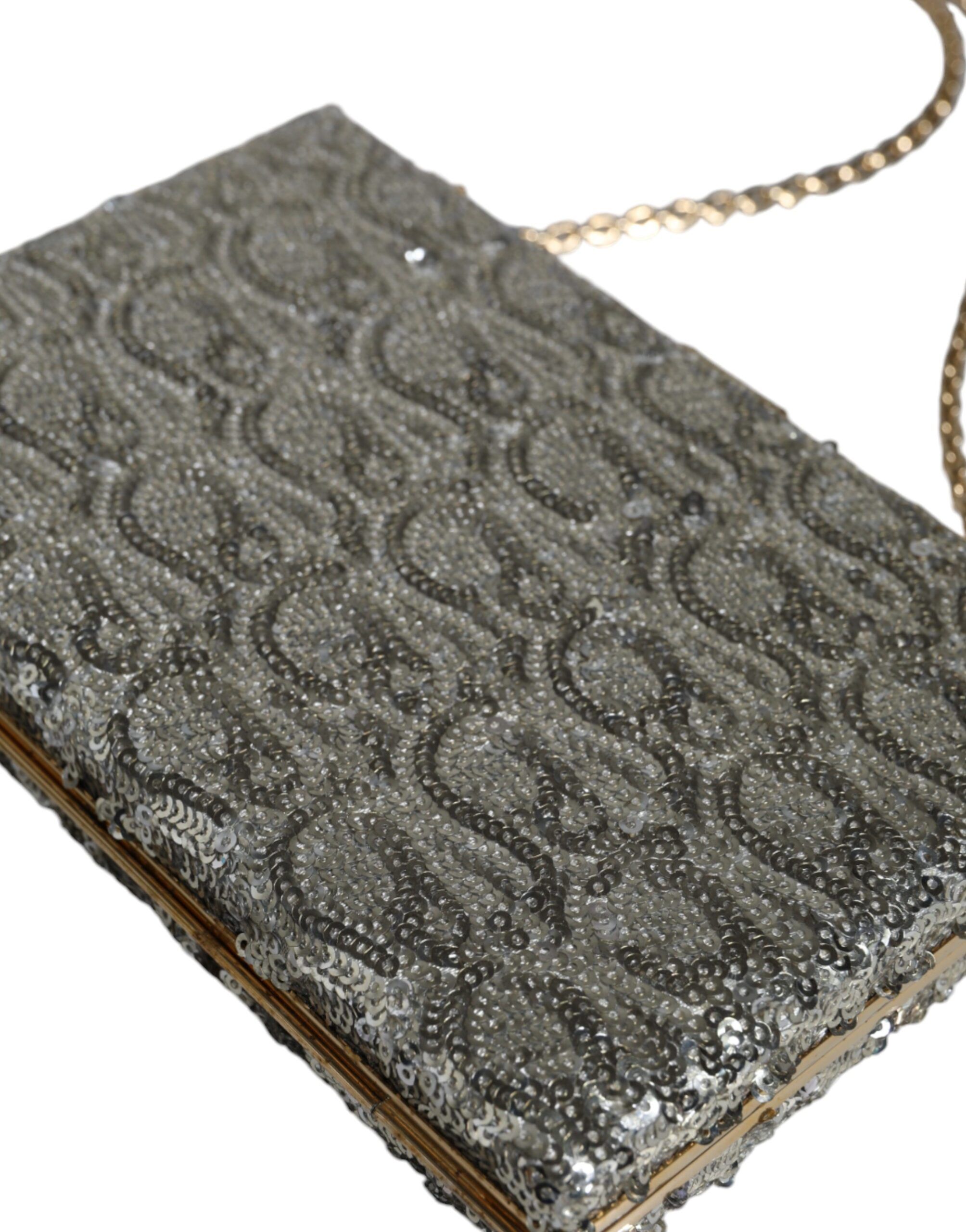 Sequined Clutch Evening Crossbody Women's Bag (Pre-Owned) - Dolce & Gabbana - Modalova