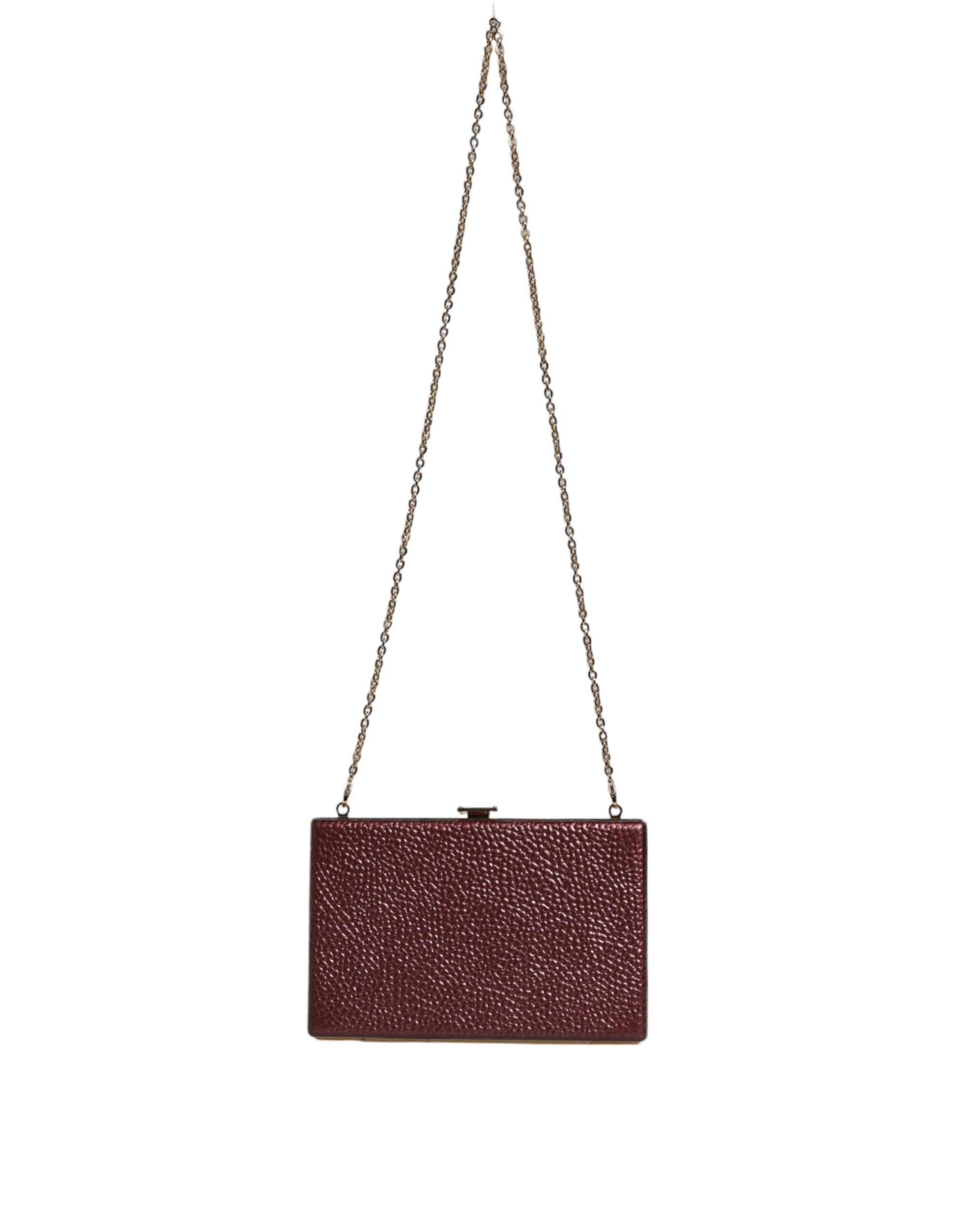 Leather Clutch Evening Crossbody Women's Bag - Dolce & Gabbana - Modalova