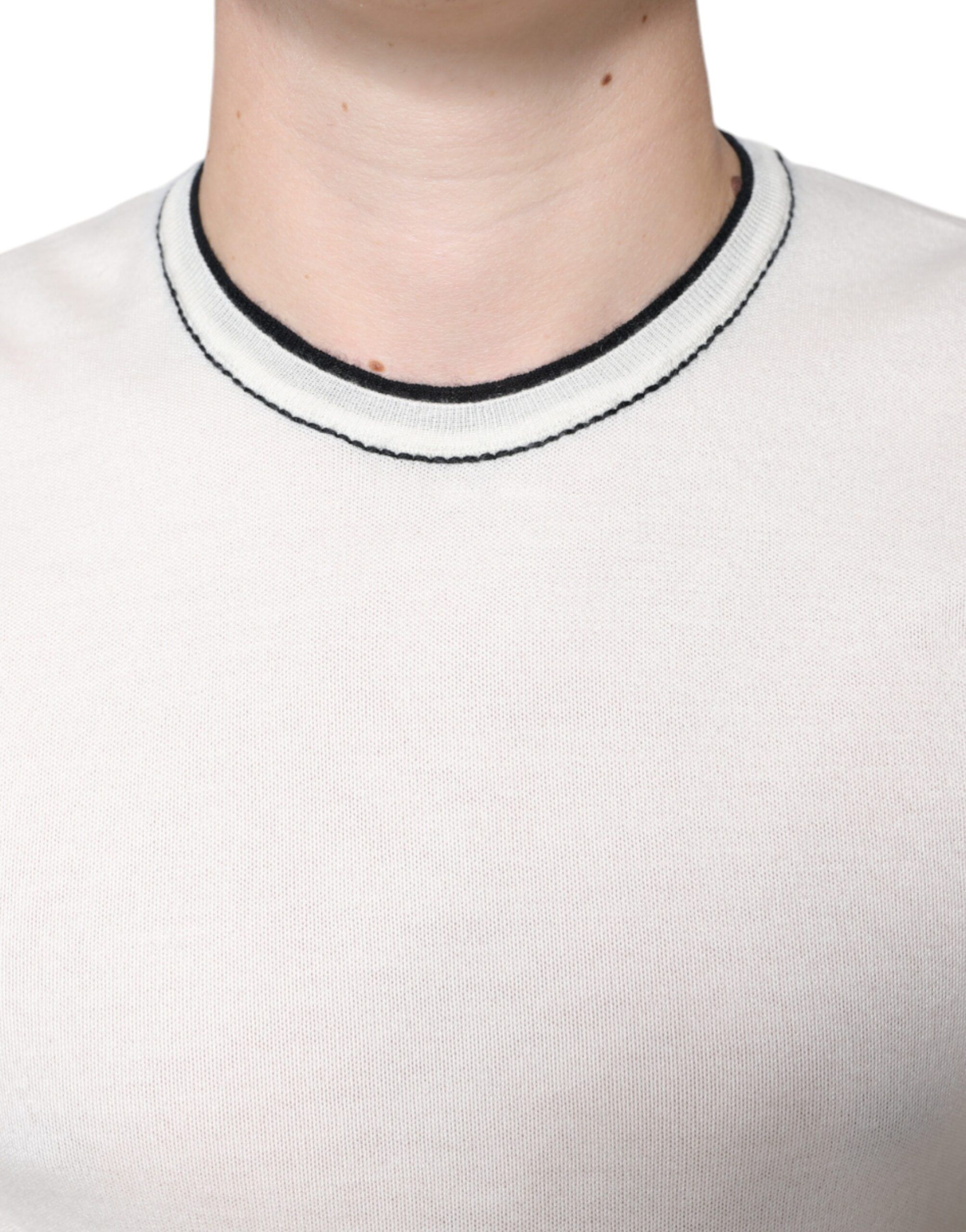 Cashmere Short Sleeves Men's T-shirt - Dolce & Gabbana - Modalova