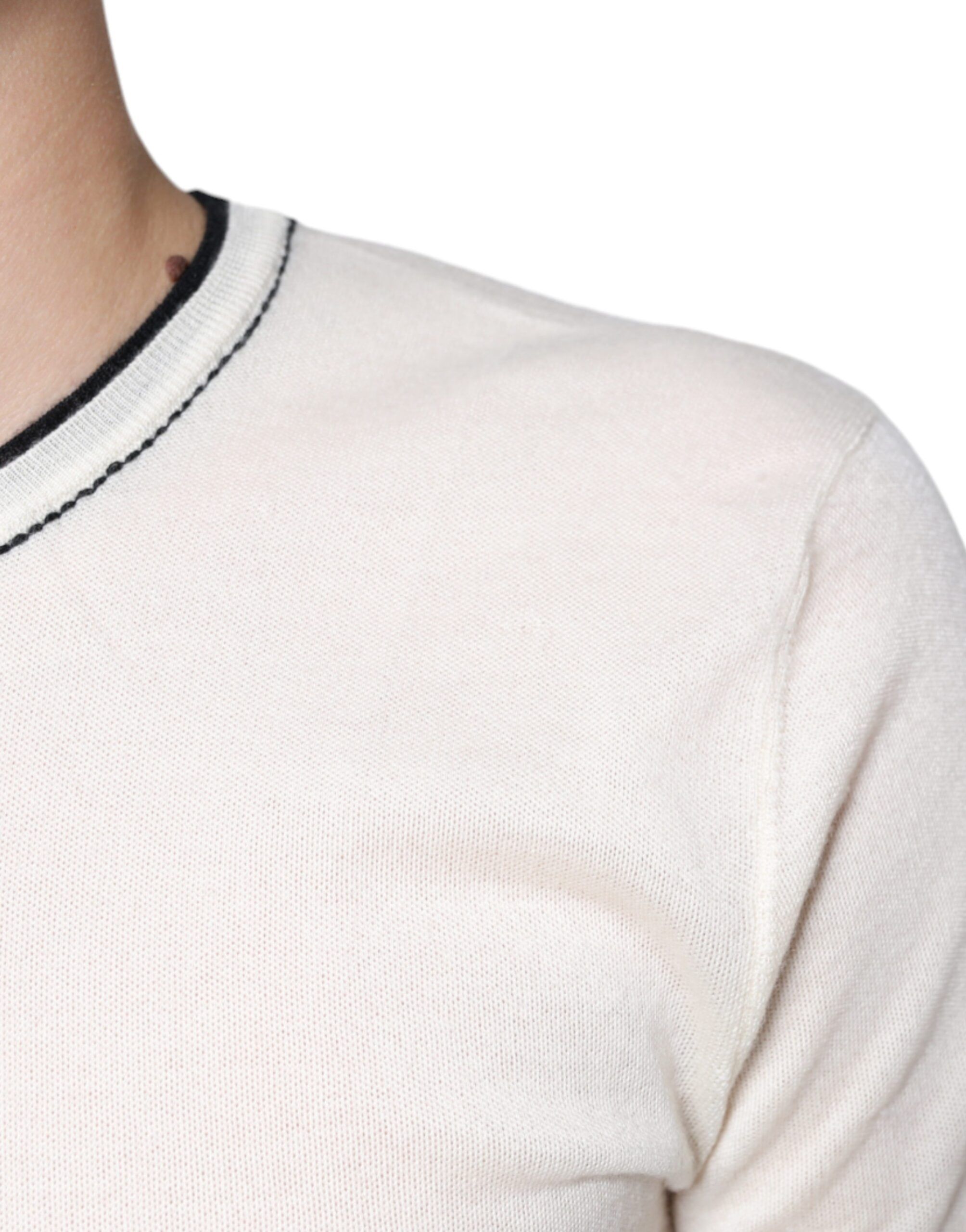 Cashmere Short Sleeves Men's T-shirt - Dolce & Gabbana - Modalova