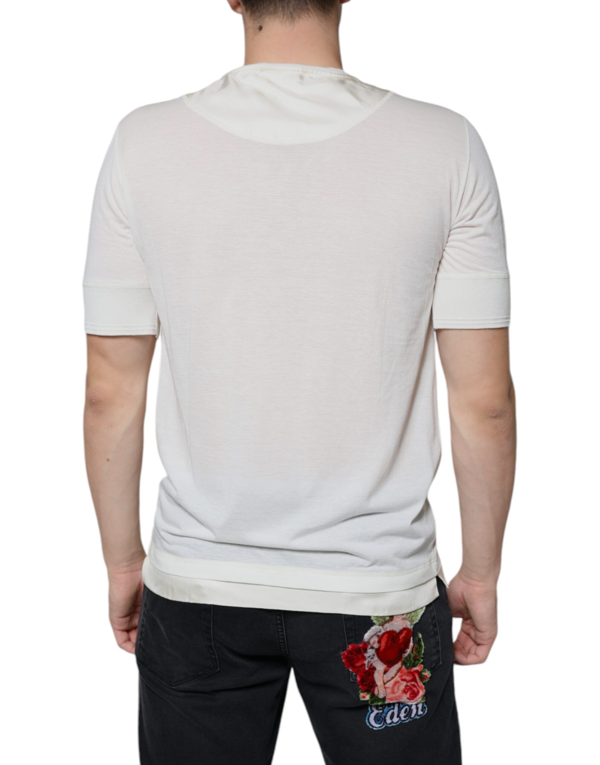 Cotton Short Sleeves Men's T-shirt - Dolce & Gabbana - Modalova