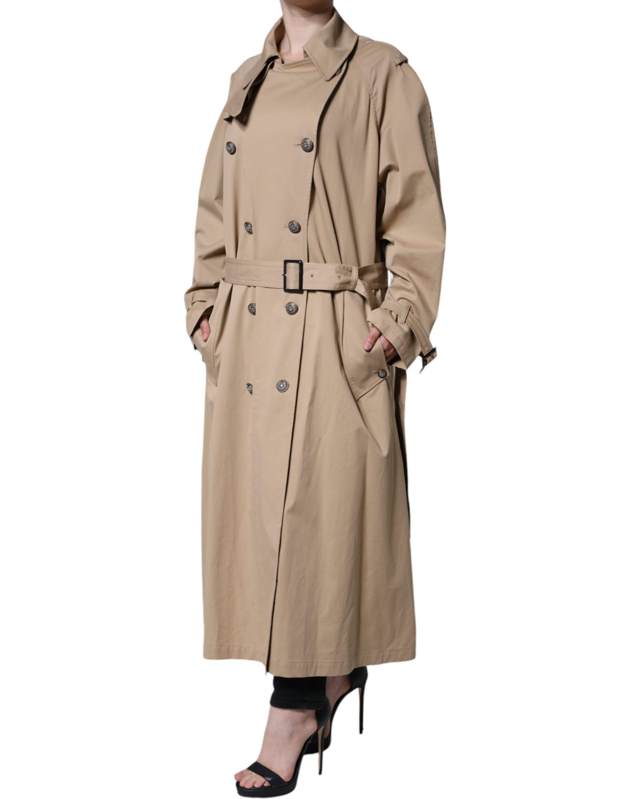 Double Breasted Trench Coat Women's Jacket - Dolce & Gabbana - Modalova
