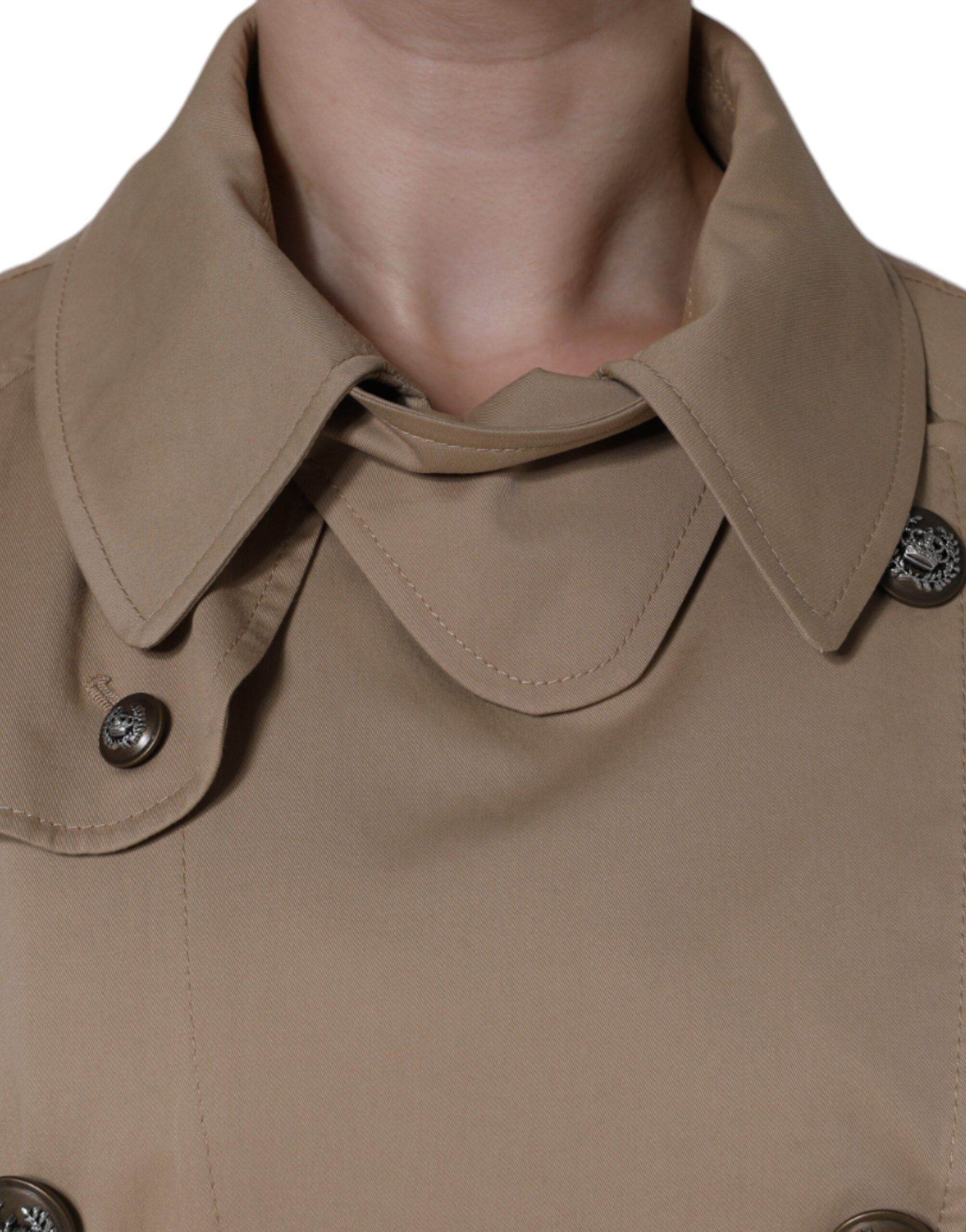 Double Breasted Trench Coat Women's Jacket - Dolce & Gabbana - Modalova