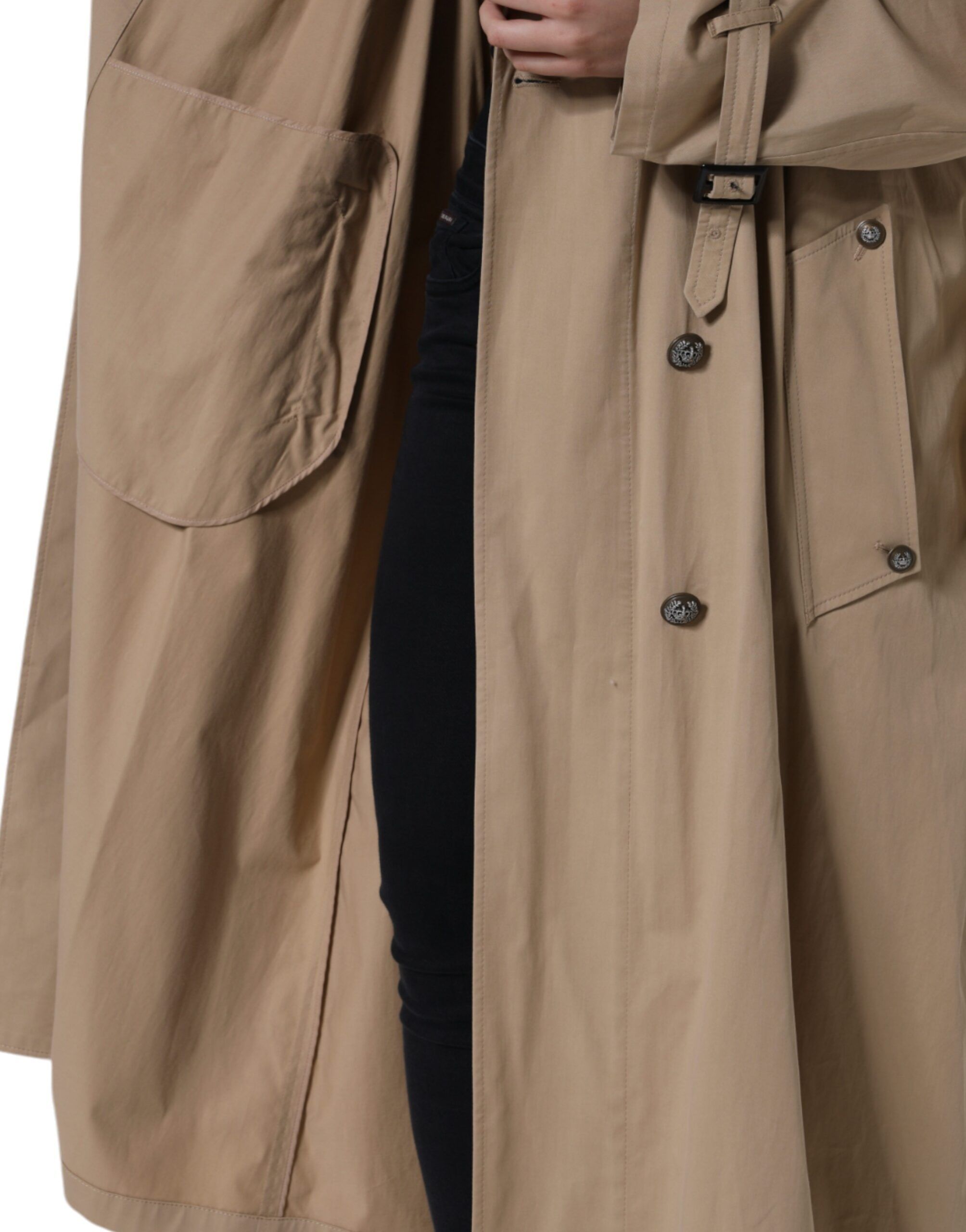 Double Breasted Trench Coat Women's Jacket - Dolce & Gabbana - Modalova
