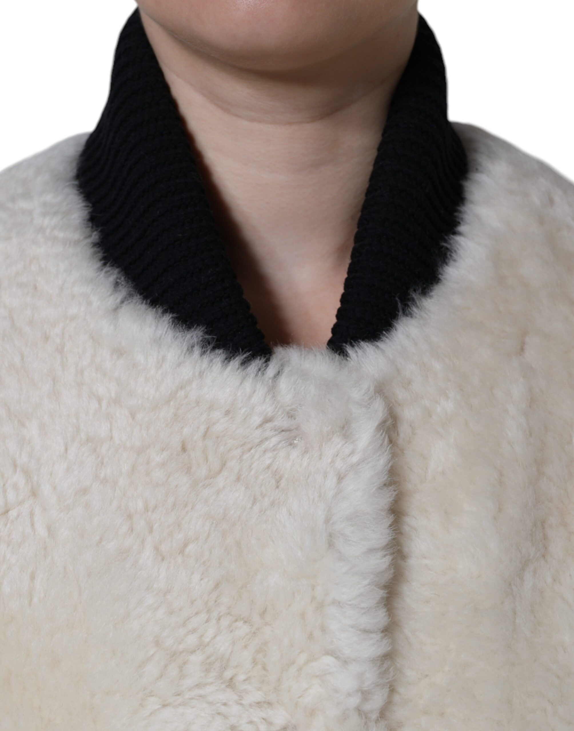 WARRENFORD Shearling Leather Vest Coat Women's Jacket - Burberry - Modalova