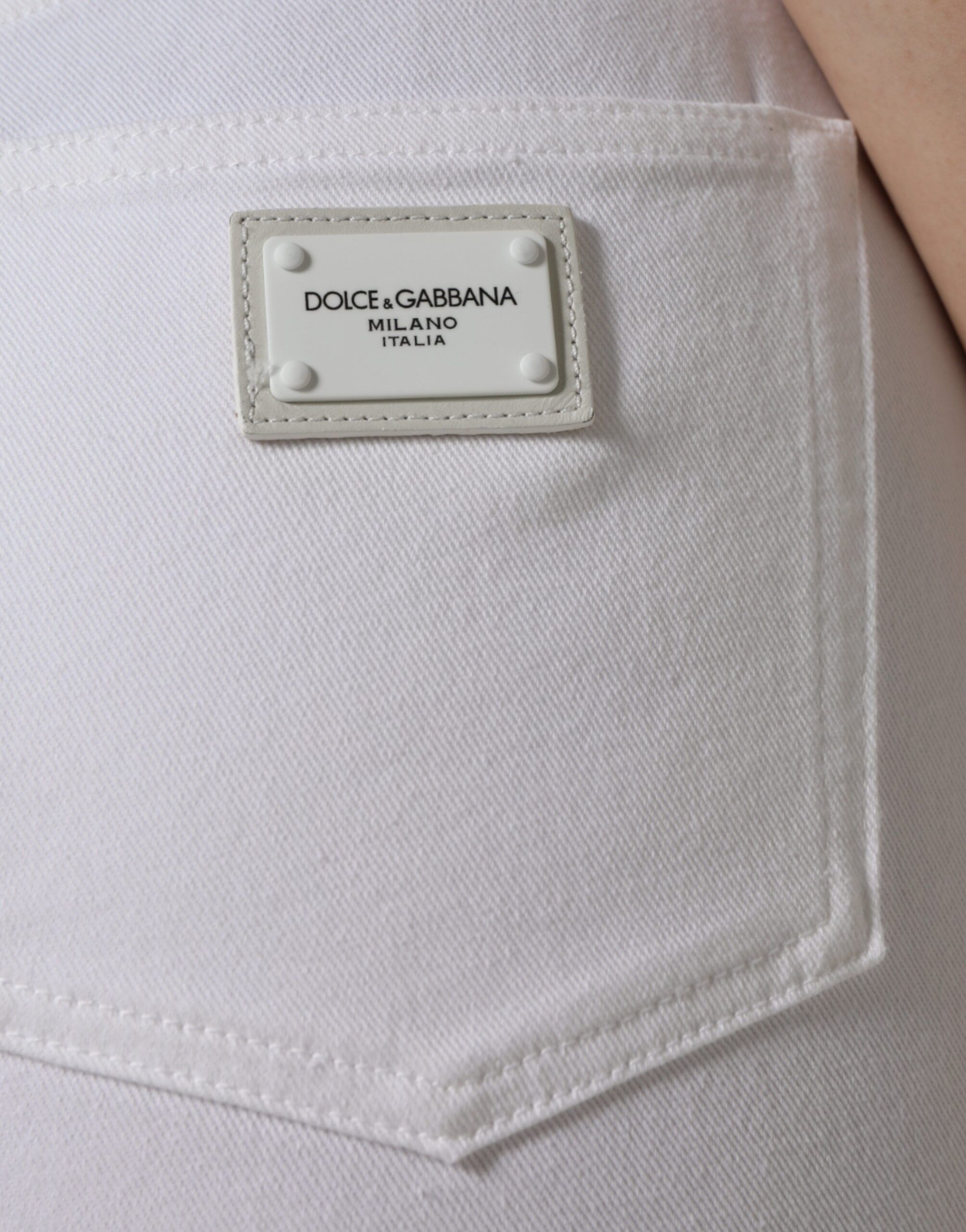 Cotton Stretch AUDREY Skinny Women's Jeans (Pre-Owned) - Dolce & Gabbana - Modalova