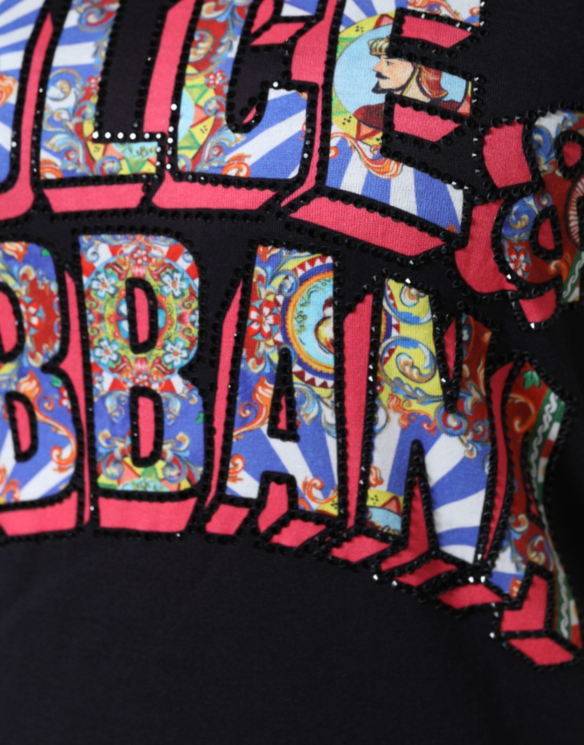 Cotton Logo Print Round Neck Women's T-shirt - Dolce & Gabbana - Modalova