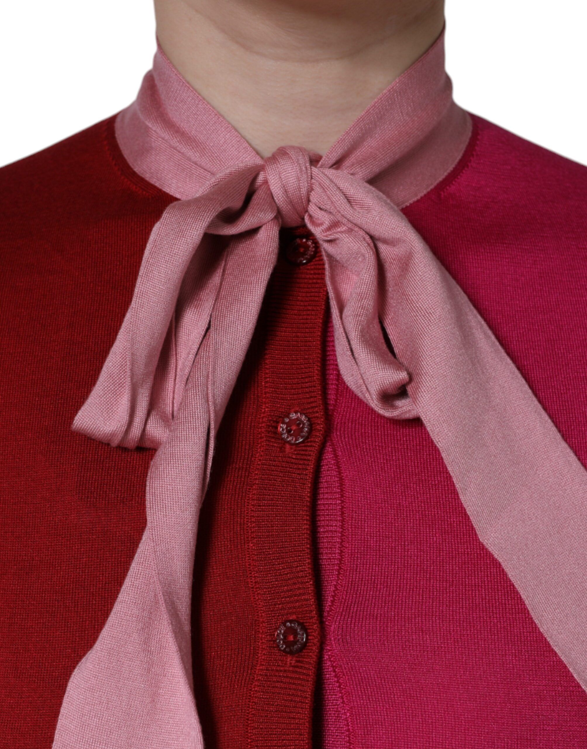 Short Sleeves Pullover Ascot Collar Women's Top (Pre-Owned) - Dolce & Gabbana - Modalova
