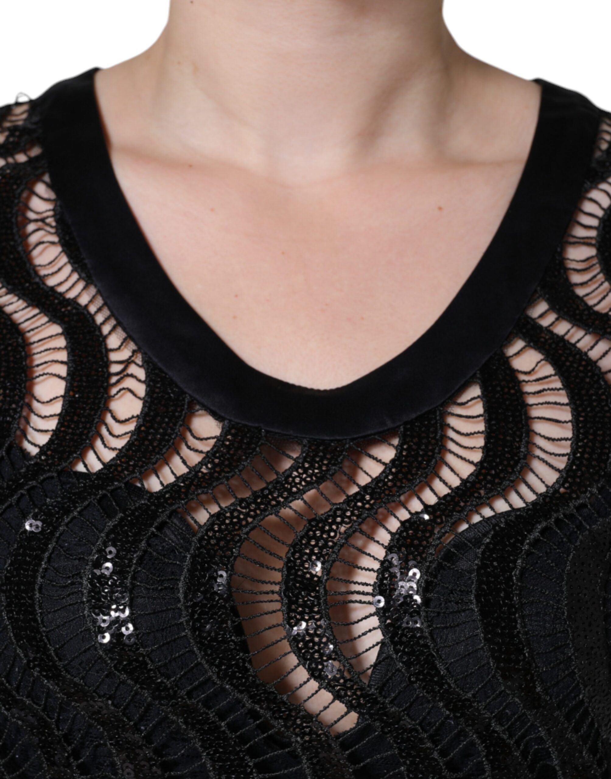 Sequin Sleeveless Tank Blouse Women's Top - Dolce & Gabbana - Modalova