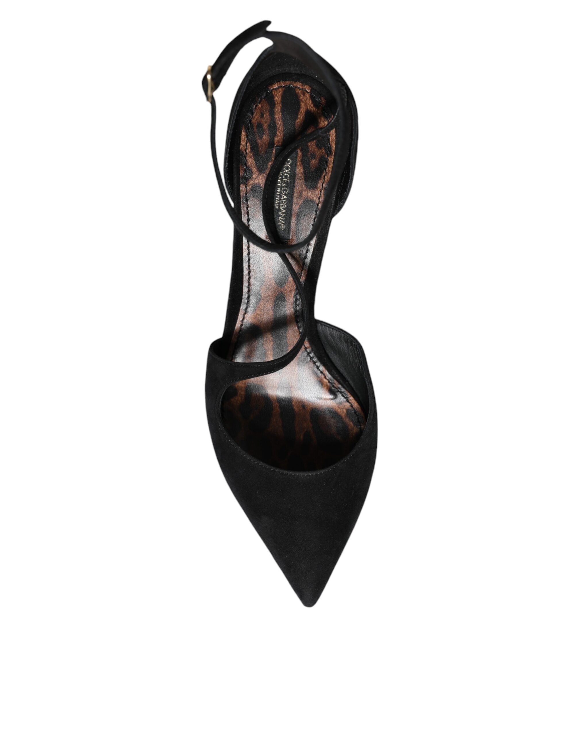 Suede Ankle Strap Heels Pumps Women's Shoes (Pre-Owned) - Dolce & Gabbana - Modalova