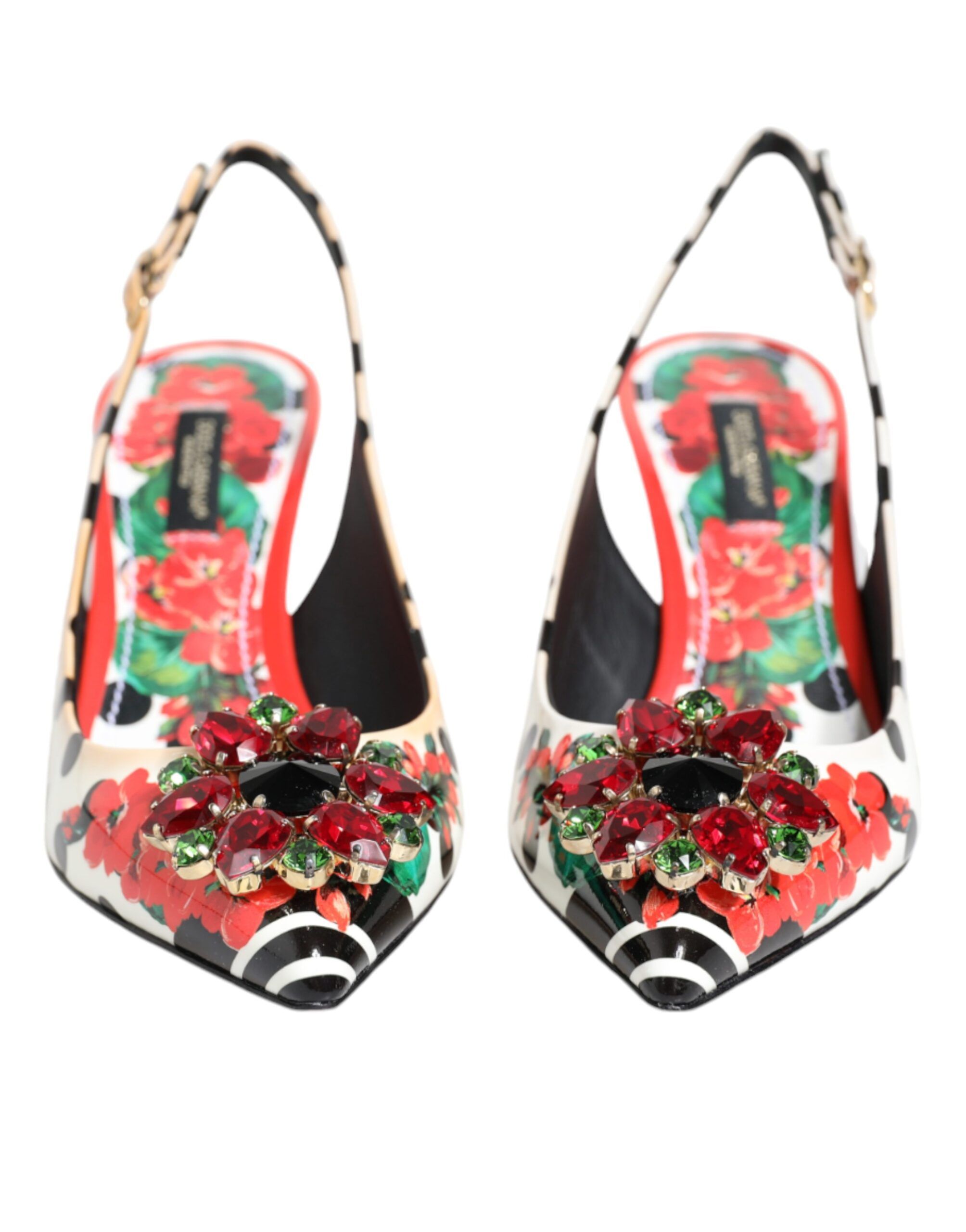 Crystal Heels Slingback Women's Shoes (Pre-Owned) - Dolce & Gabbana - Modalova