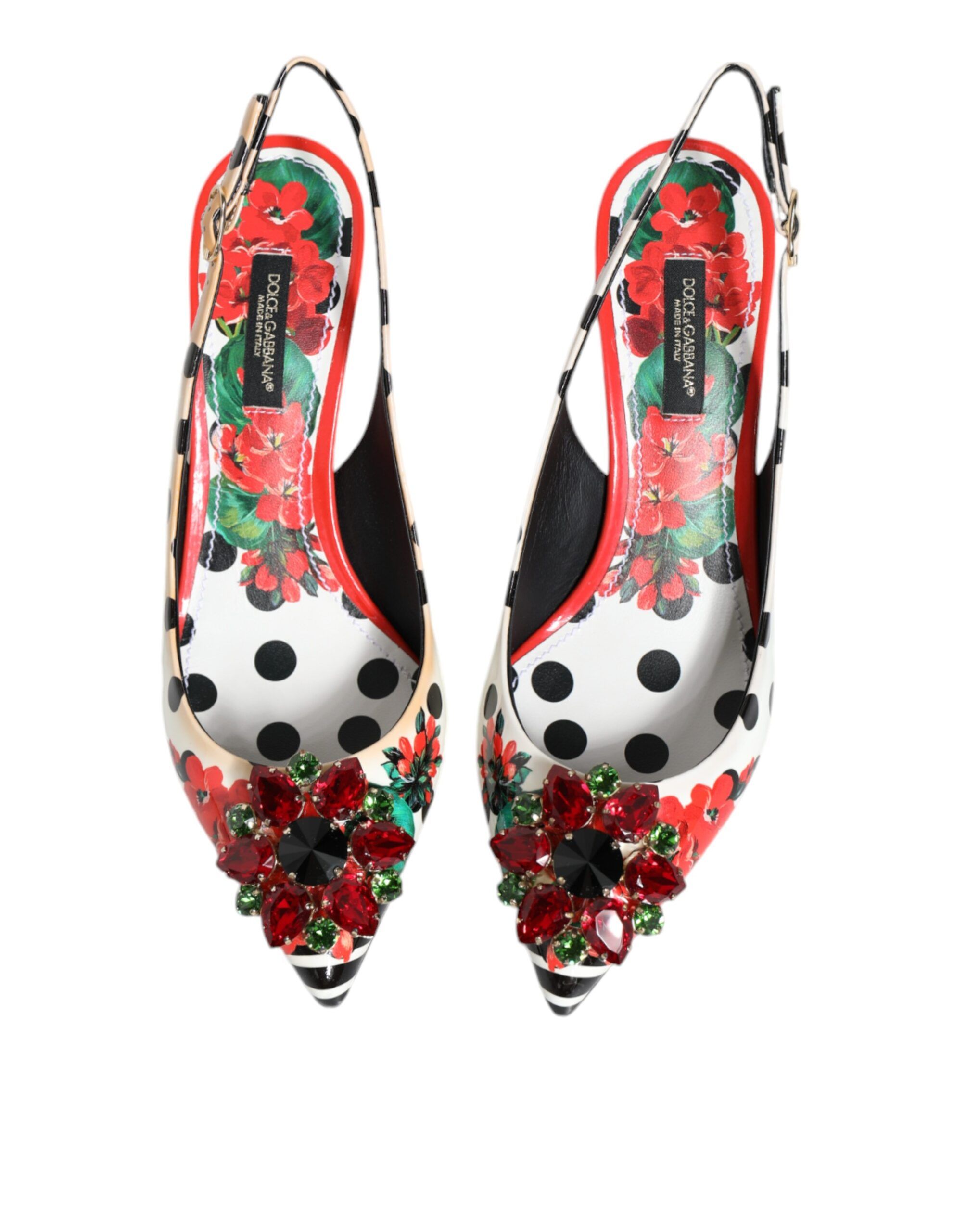 Crystal Heels Slingback Women's Shoes (Pre-Owned) - Dolce & Gabbana - Modalova