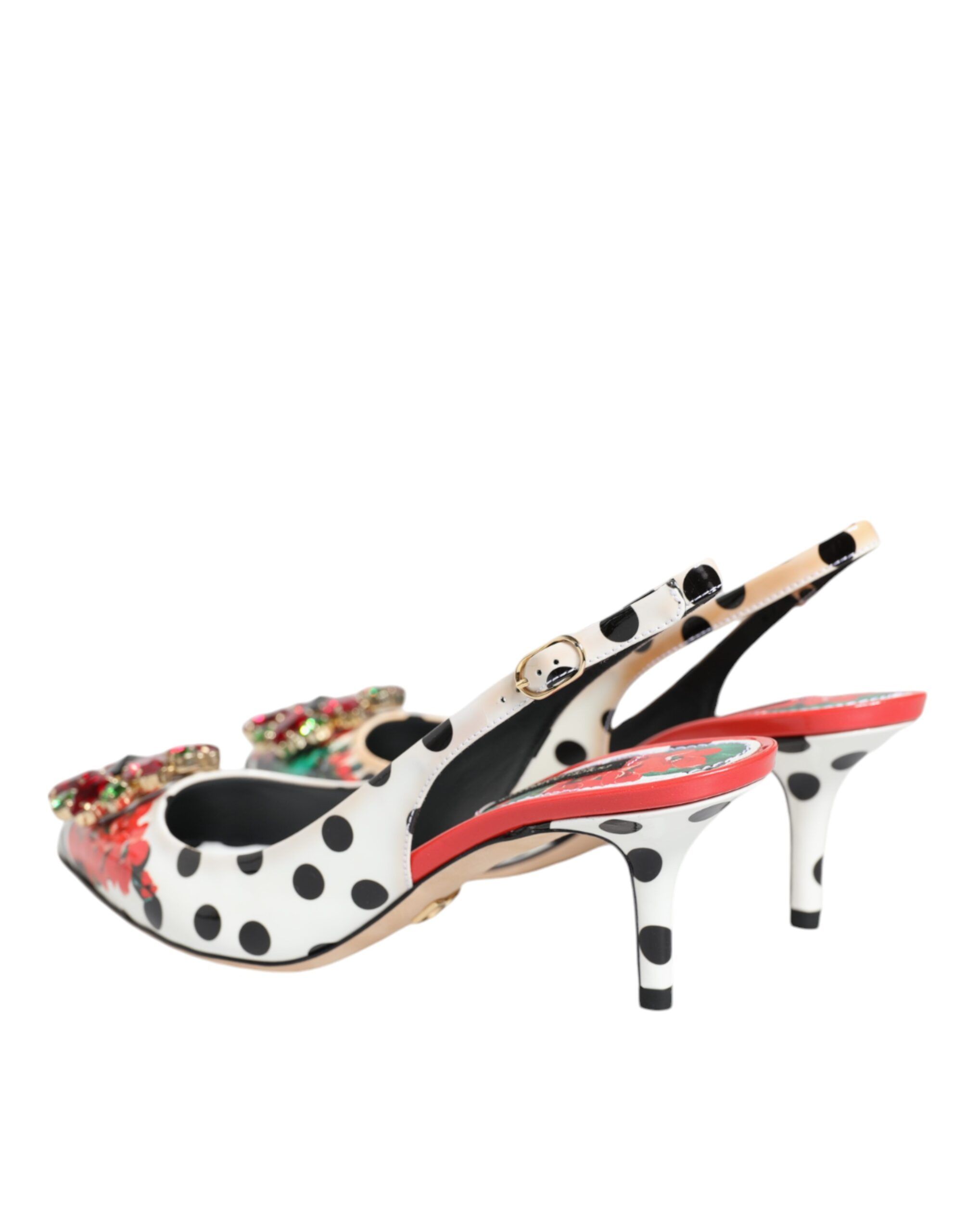 Crystal Heels Slingback Women's Shoes (Pre-Owned) - Dolce & Gabbana - Modalova