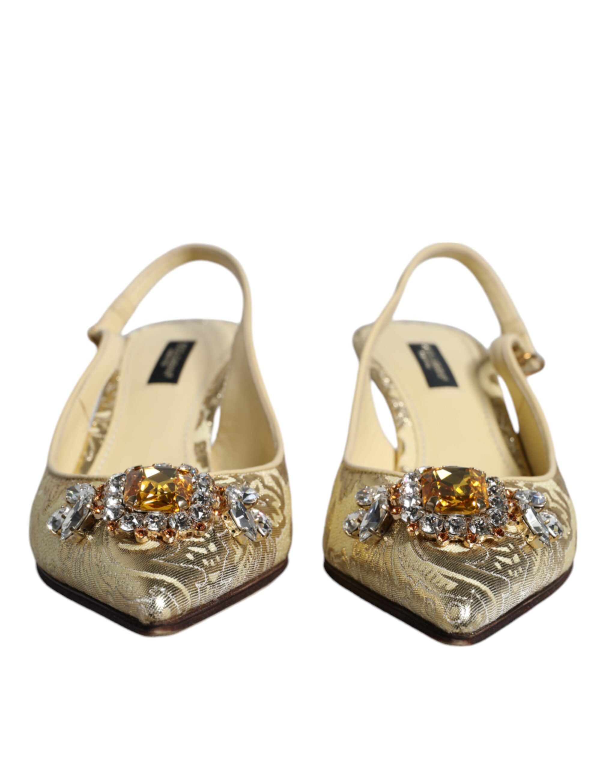 Crystal Pumps Heels Slingbacks Women's Shoes (Pre-Owned) - Dolce & Gabbana - Modalova