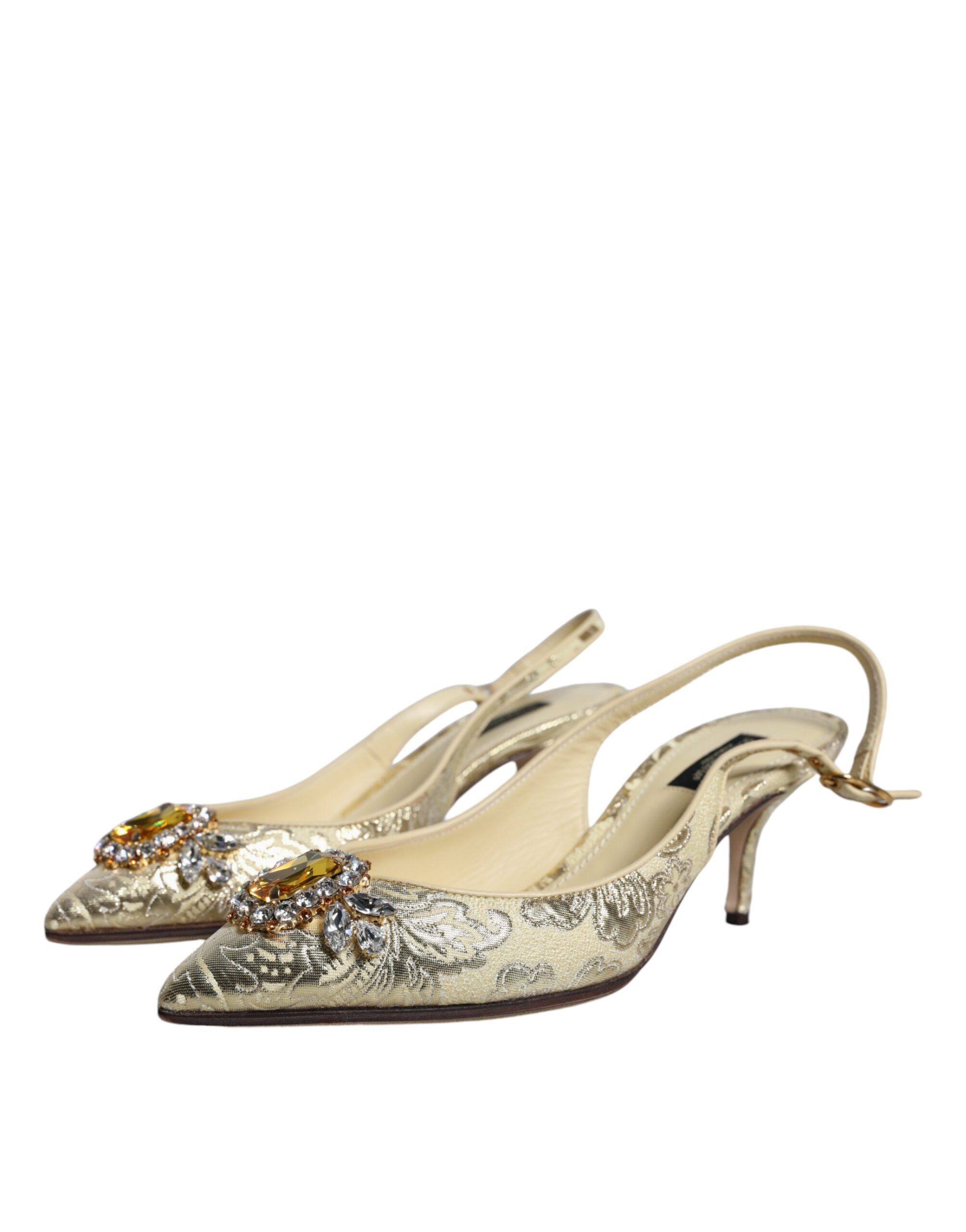 Crystal Pumps Heels Slingbacks Women's Shoes (Pre-Owned) - Dolce & Gabbana - Modalova