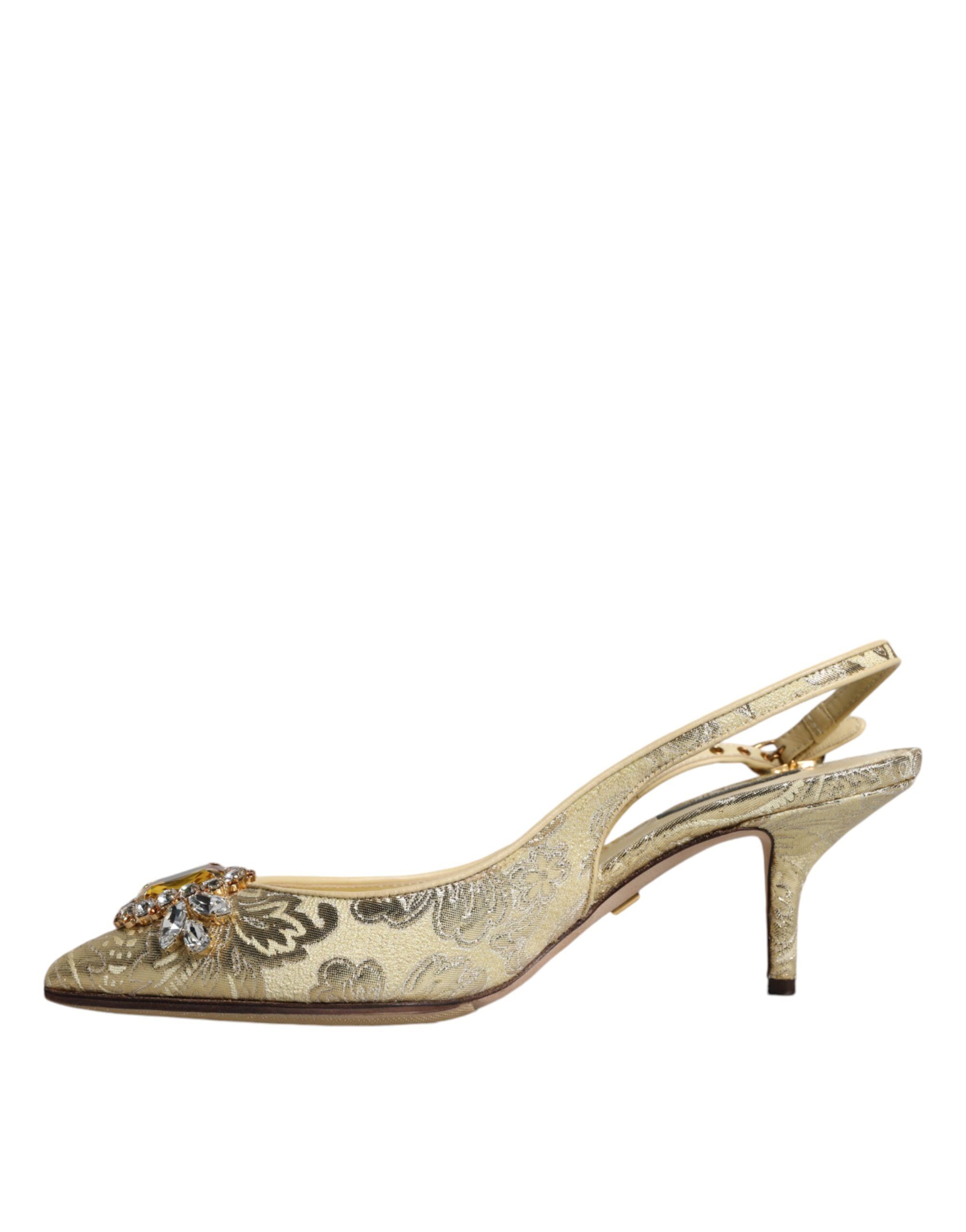 Crystal Pumps Heels Slingbacks Women's Shoes (Pre-Owned) - Dolce & Gabbana - Modalova