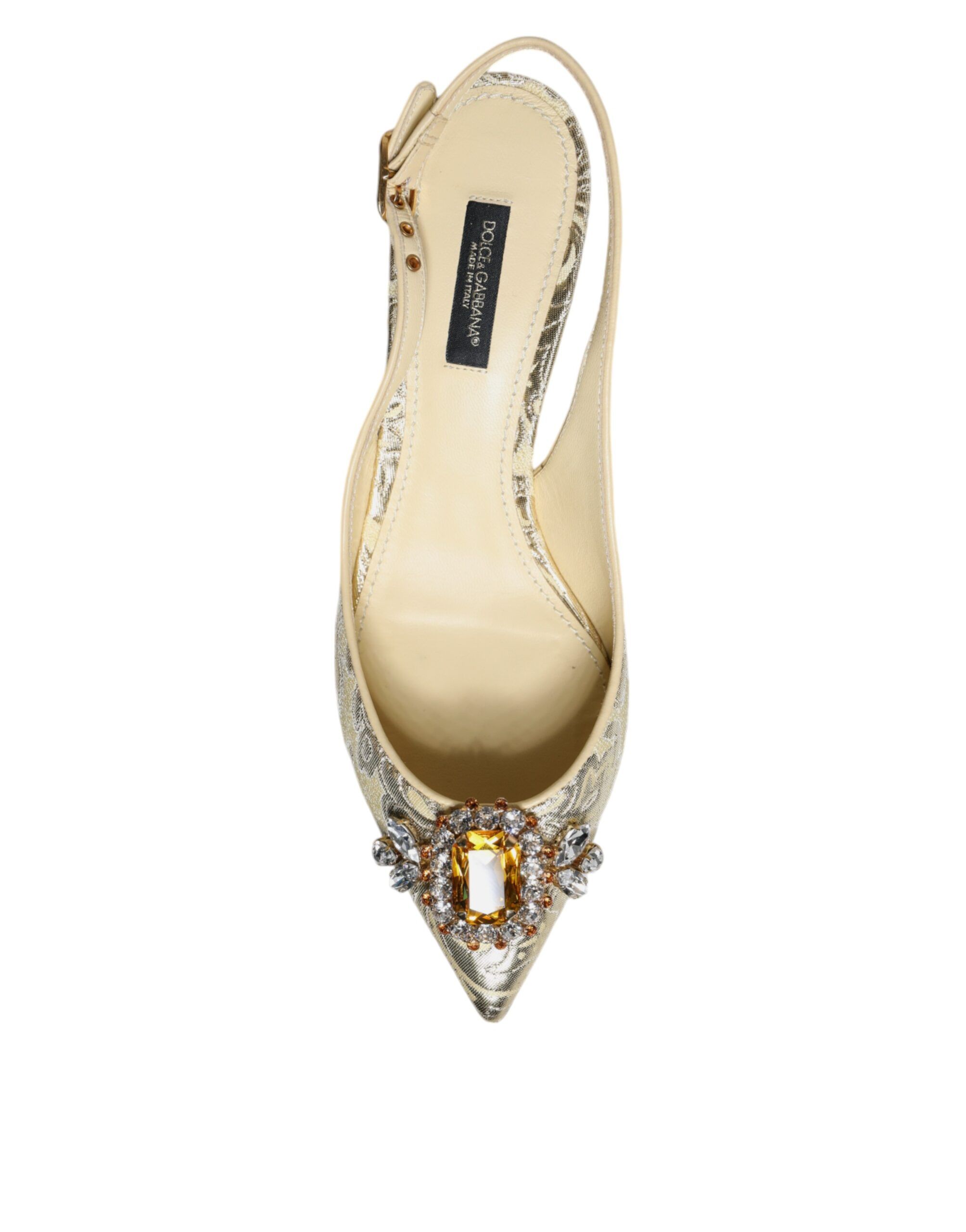 Crystal Pumps Heels Slingbacks Women's Shoes (Pre-Owned) - Dolce & Gabbana - Modalova