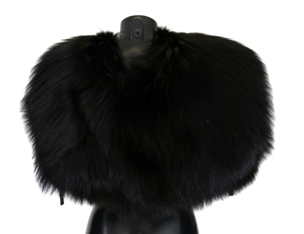 Silver Fox Fur Women's Scarf - Dolce & Gabbana - Modalova
