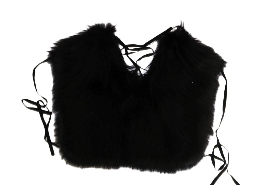 Silver Fox Fur Women's Scarf - Dolce & Gabbana - Modalova