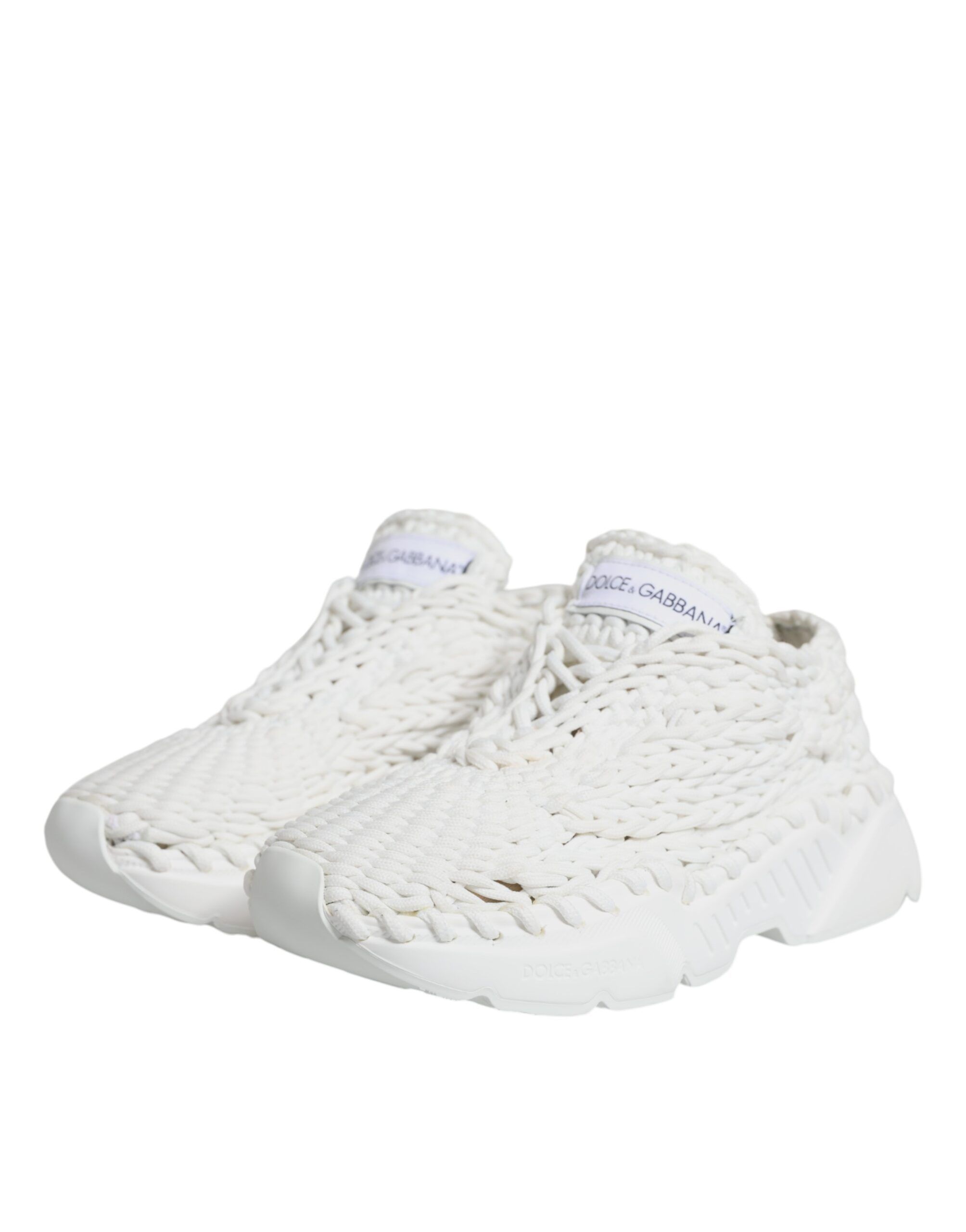 Knitted Daymaster Sneakers Women's Shoes (Pre-Owned) - Dolce & Gabbana - Modalova