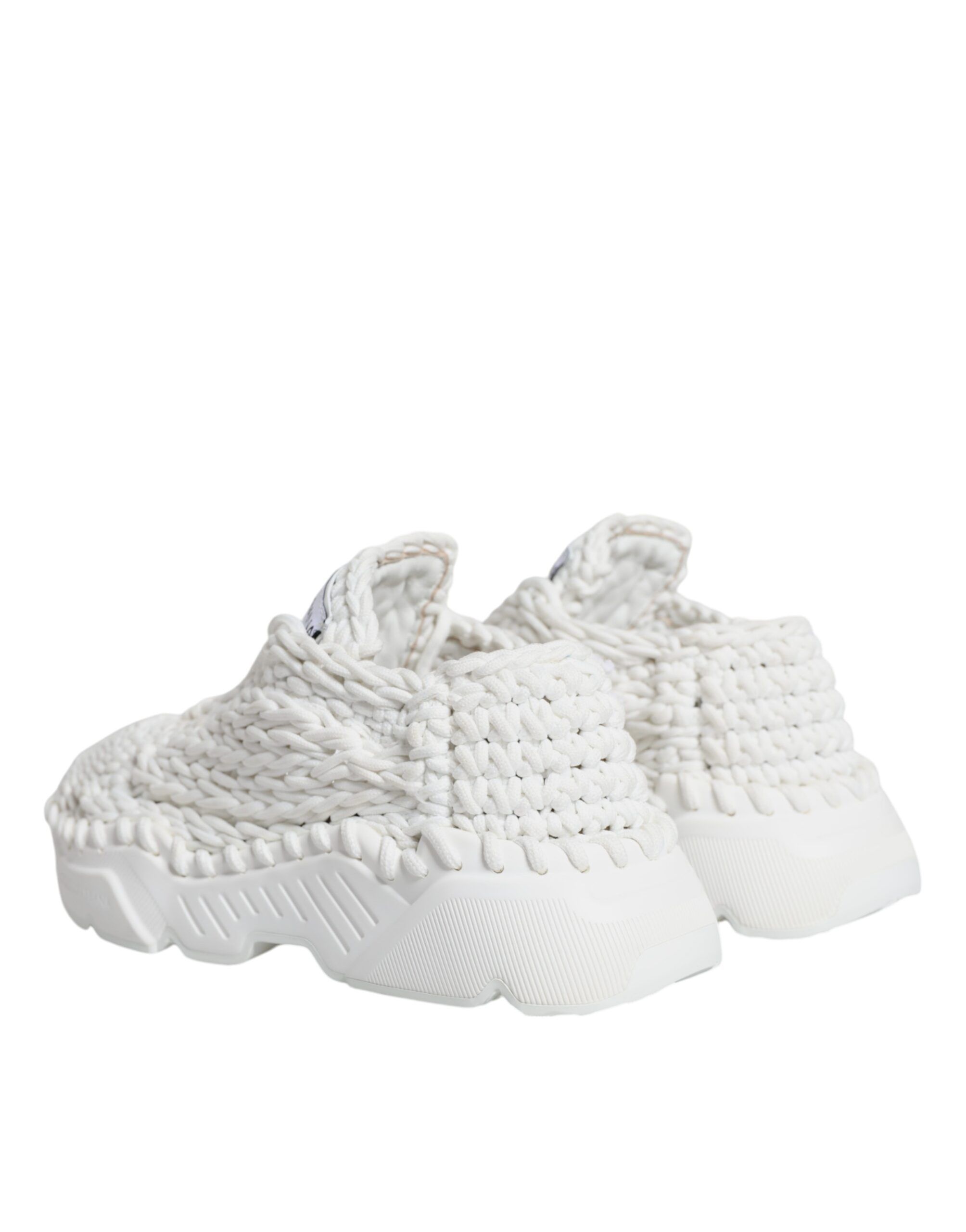 Knitted Daymaster Sneakers Women's Shoes (Pre-Owned) - Dolce & Gabbana - Modalova