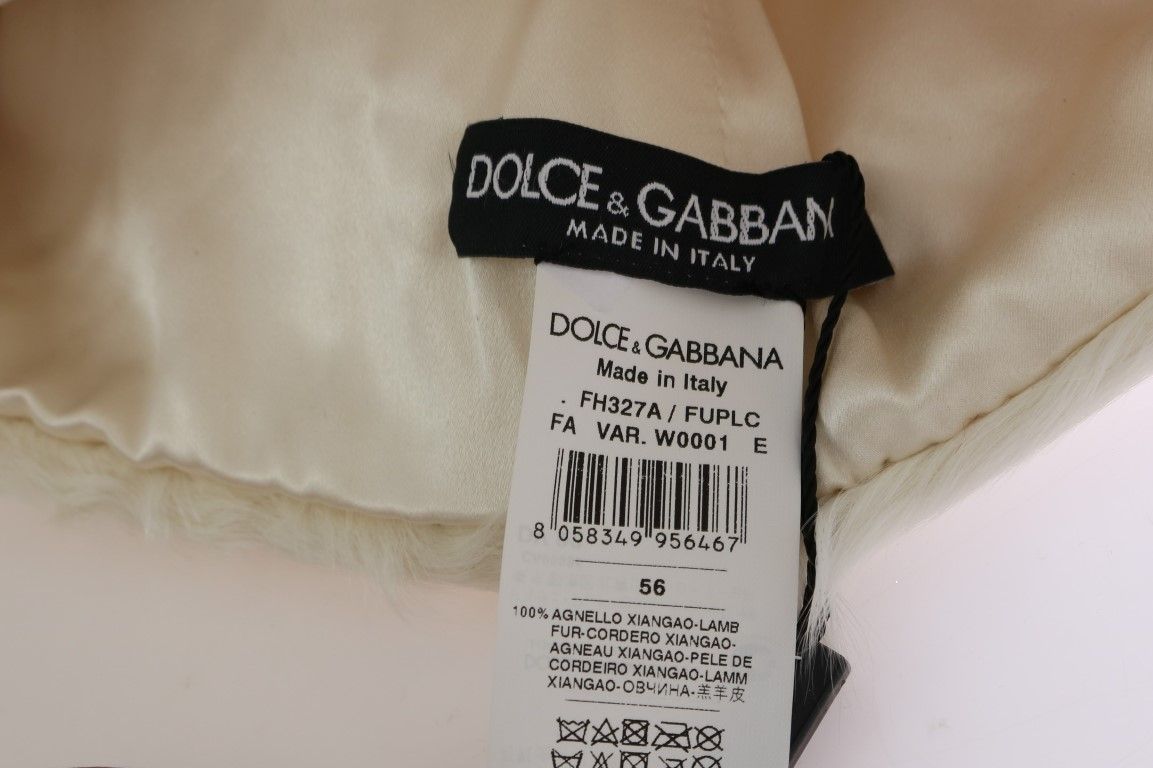 Xiangao Lamb Fur Women's Beanie - Dolce & Gabbana - Modalova