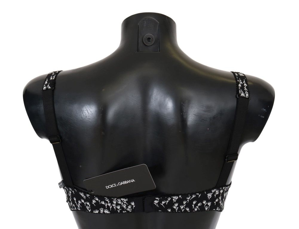 Silk White Lace Stretch Underwear Women's Bra - Dolce & Gabbana - Modalova
