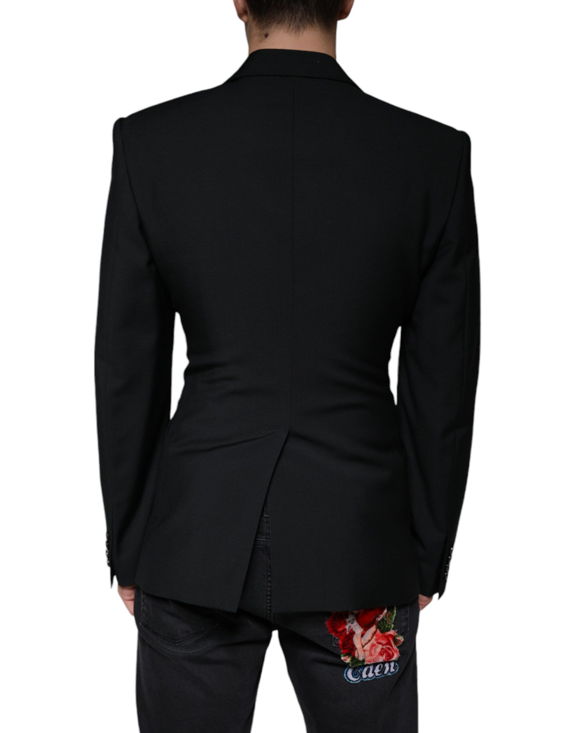 White Single Breasted Dress Men's Blazer - Dolce & Gabbana - Modalova
